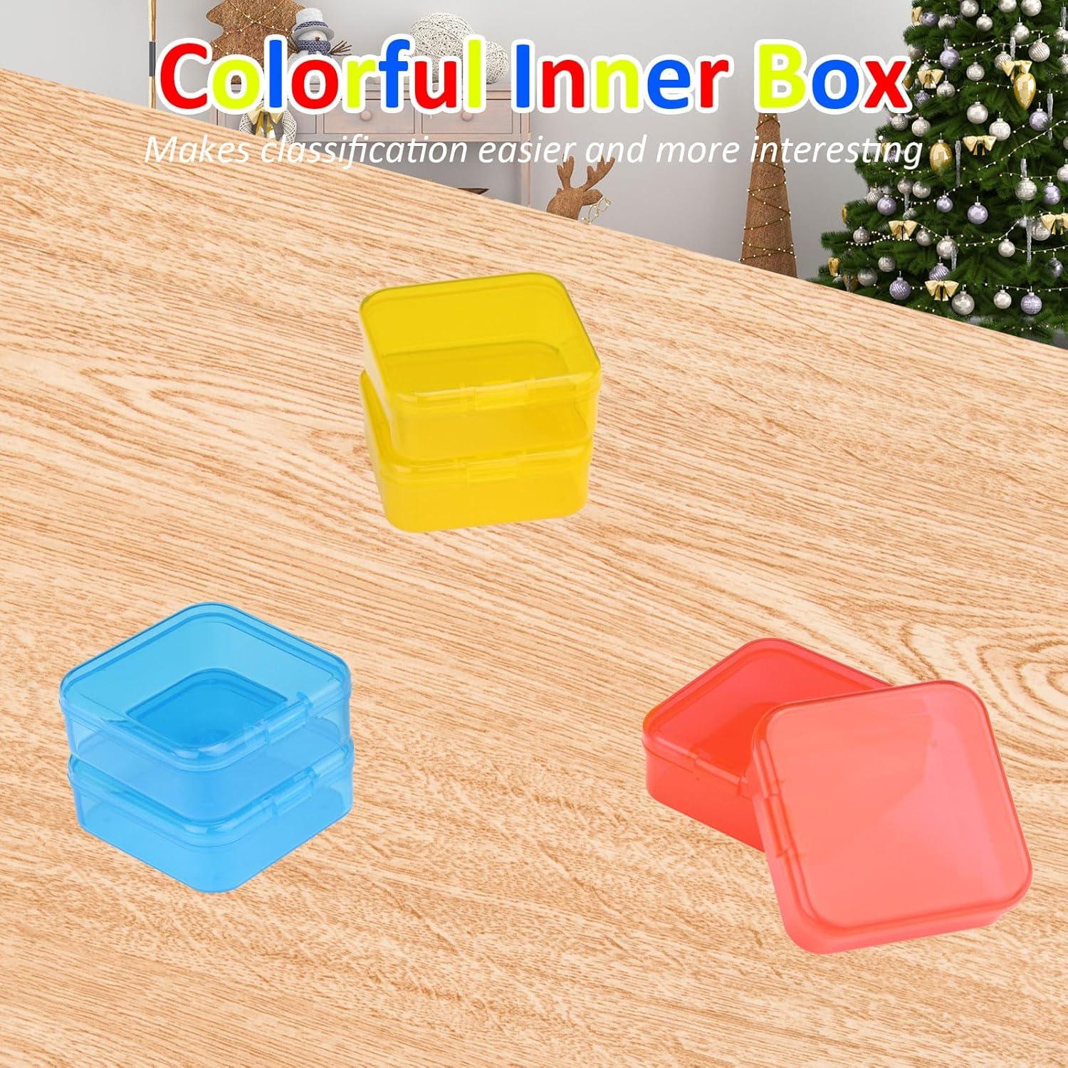 Caja Organizadora de Perlas Mathtoxyz 31 Piezas Transparente