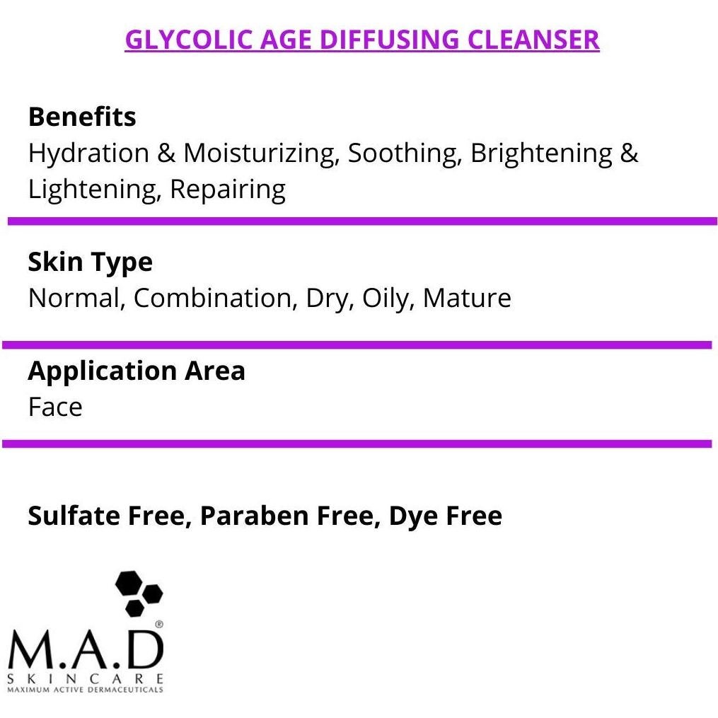 Limpiador Facial M.A.D Skincare 200 ml Anti-Envejecimiento