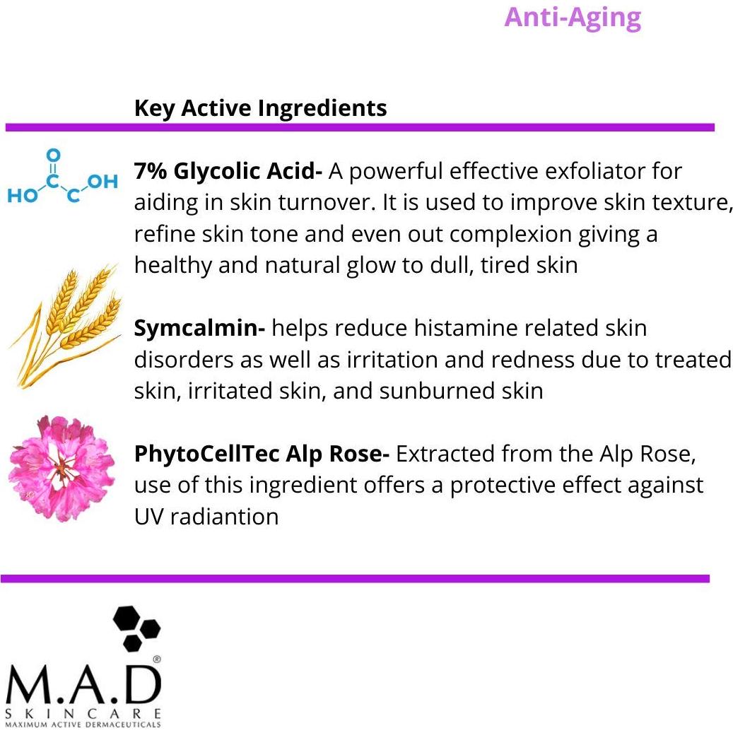 Limpiador Facial M.A.D Skincare 200 ml Anti-Envejecimiento