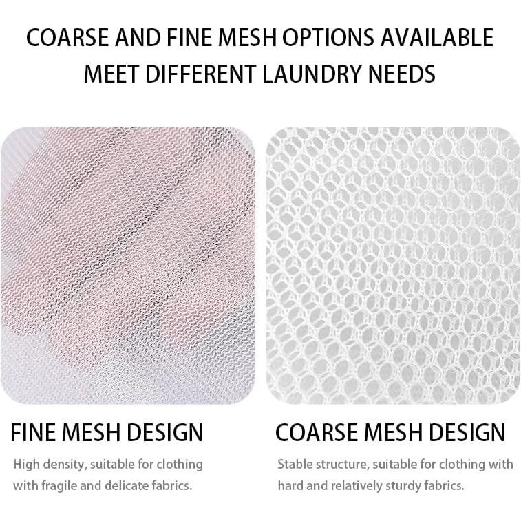 8 Bolsas de Lavandería de Malla NarangOrnt para Delicados