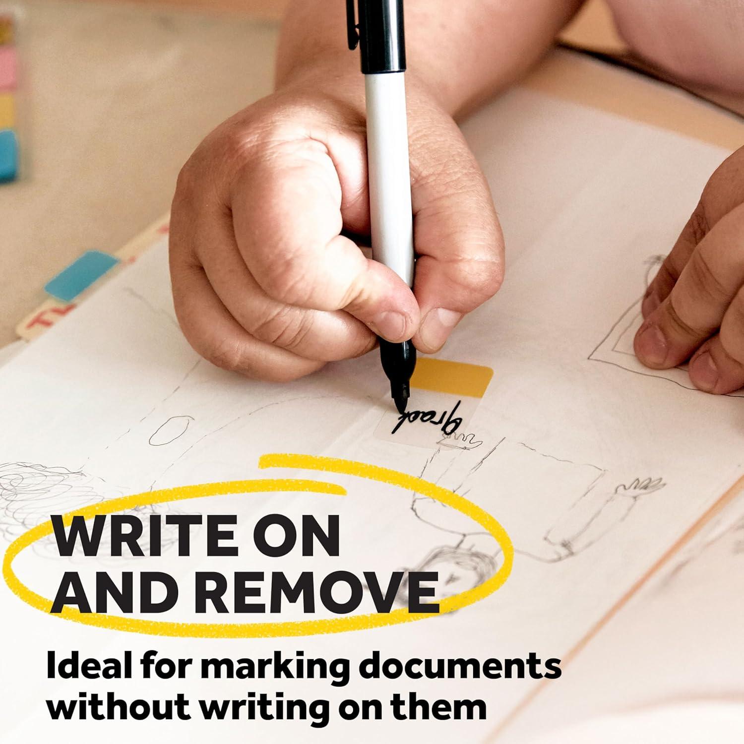 Pestañas Post-it 686-VAD2, Colores Primarios, 114 Pestañas