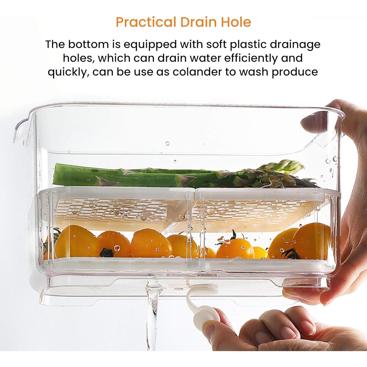 Contenedor de Almacenamiento Vacane 2 Piezas 2.8L y 5.7L