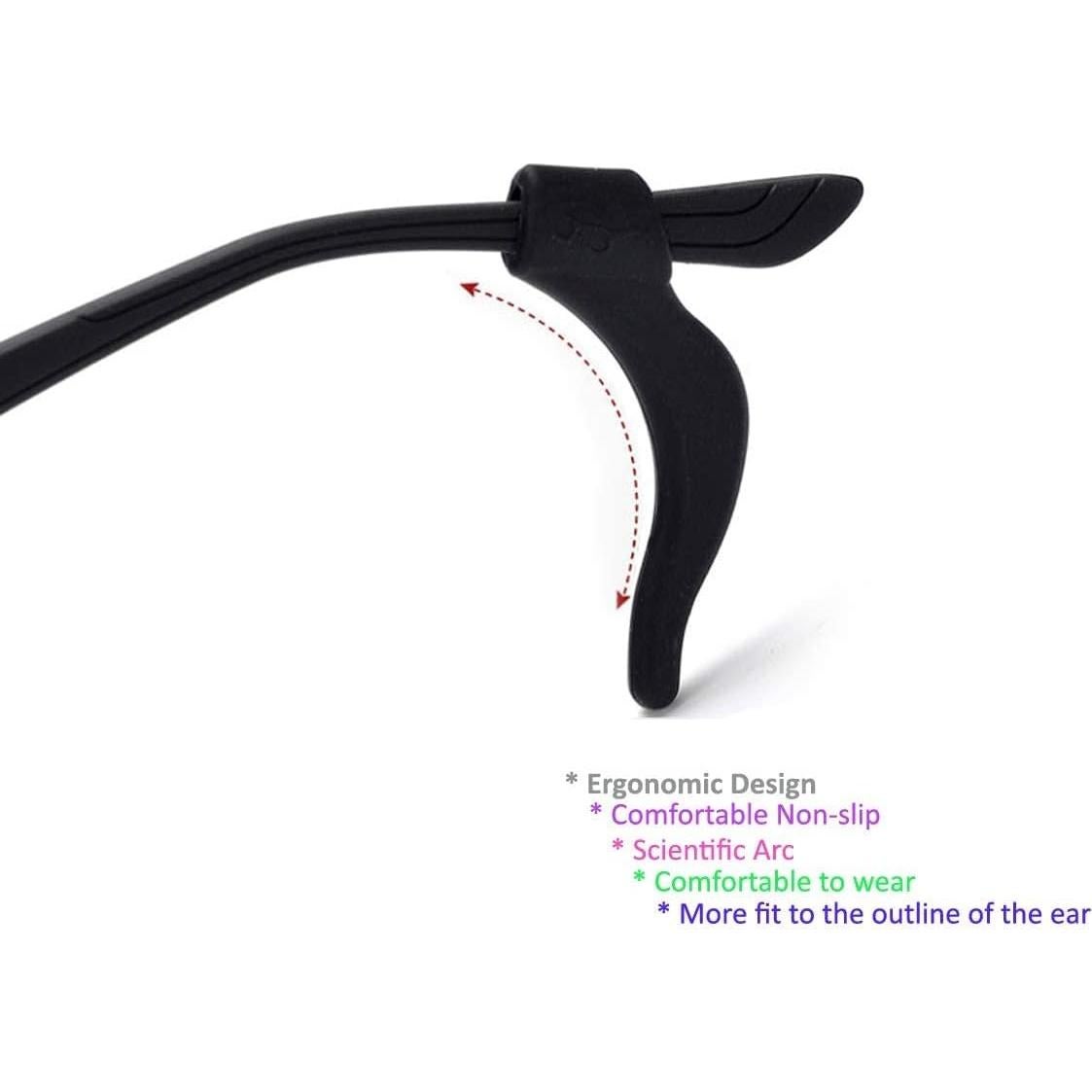 Gancho para Gafas de Silicona Antideslizante Storescent - Par de 2