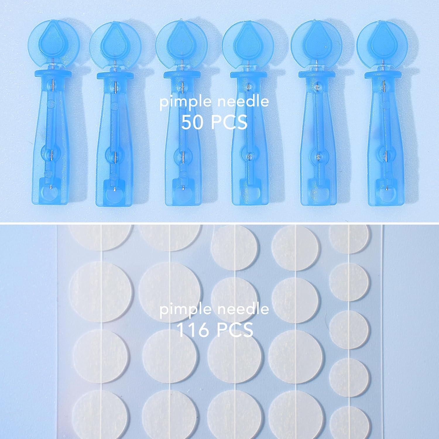 Kit de Remoción de Espinillas AUSLKA - 166 Piezas, Agujas y Parches