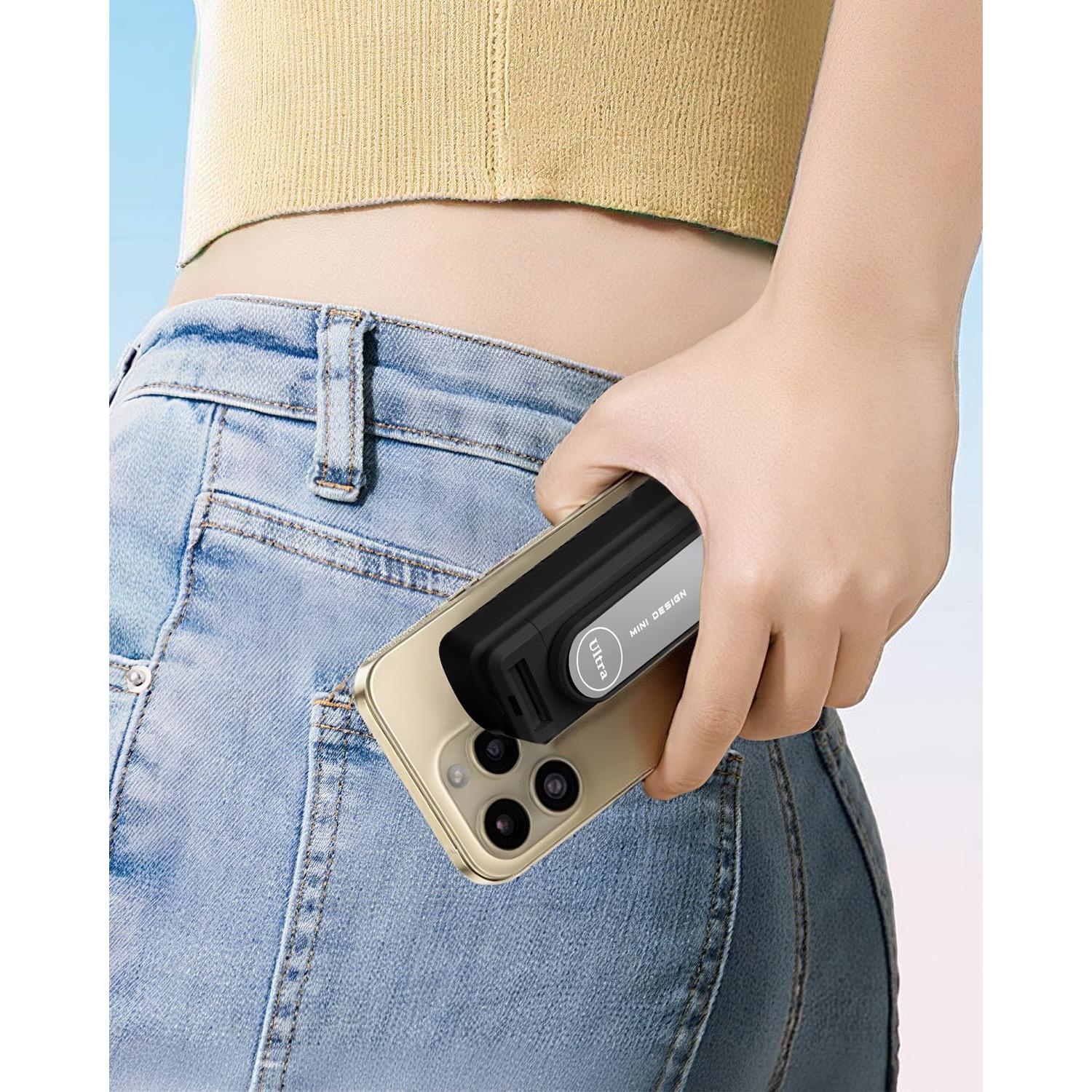 Selfie Stick Plegable SupeDesk I8 con Control Remoto Inalámbrico