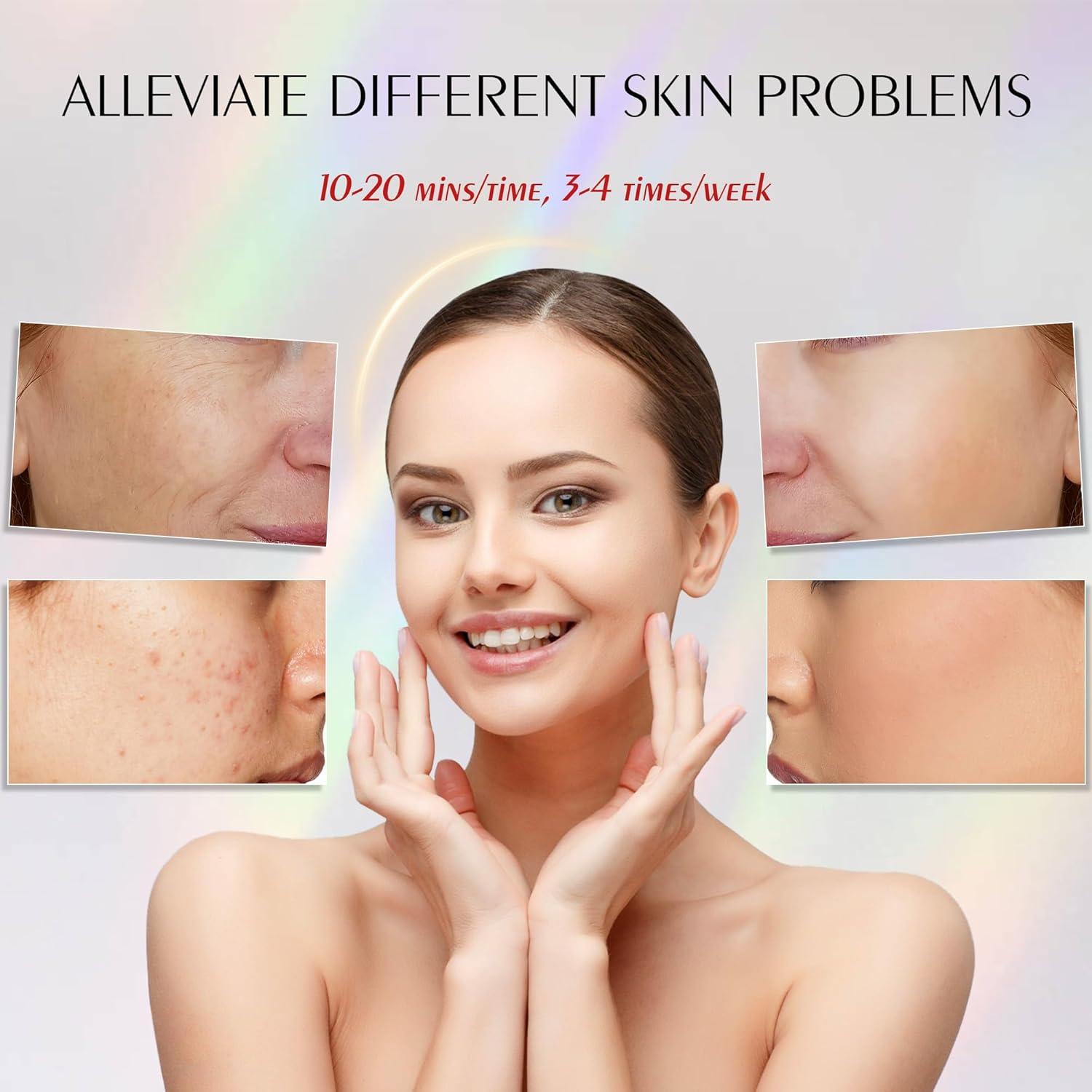 Máscara de Terapia de Luz Roja Photonstar LED 660nm 850nm