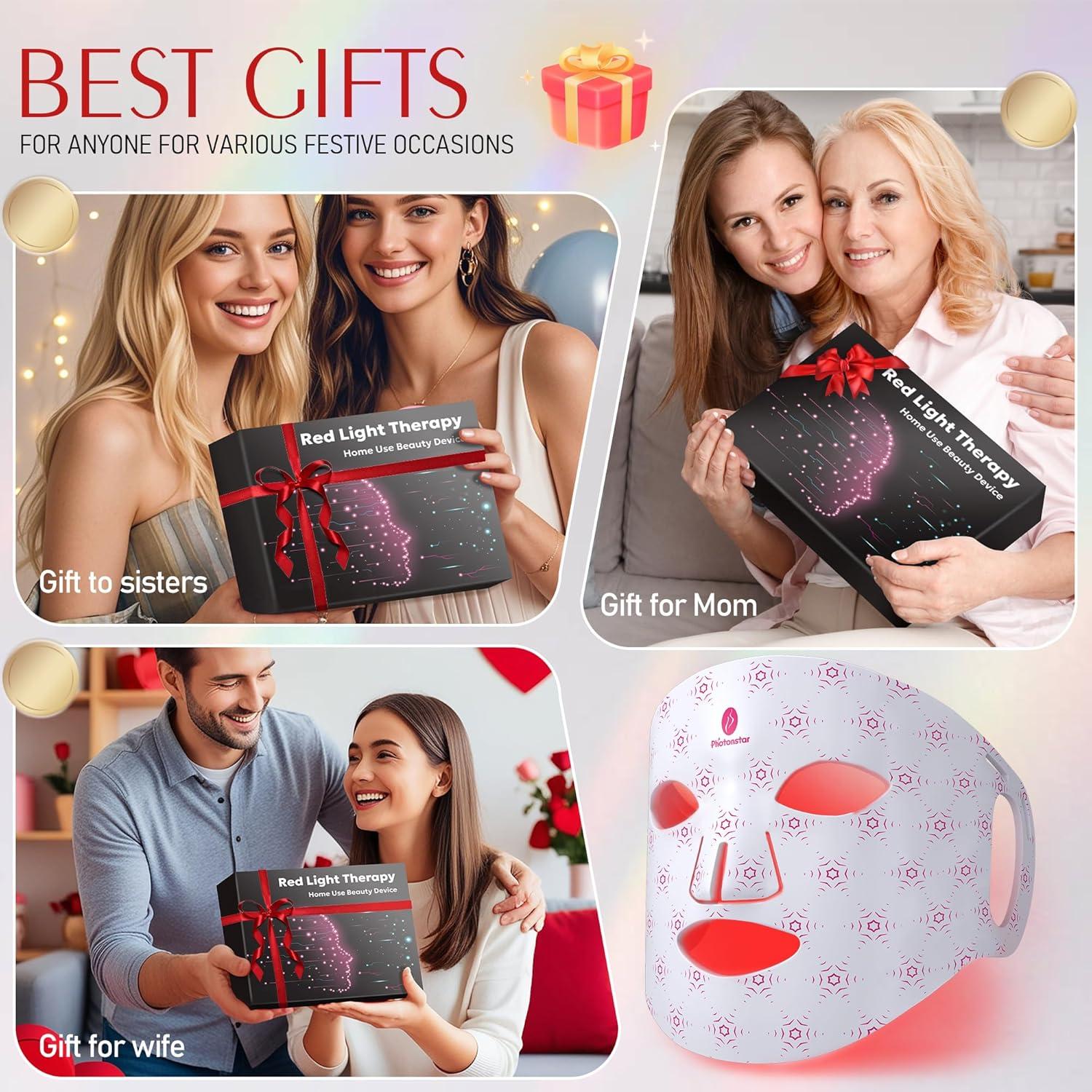 Máscara de Terapia de Luz Roja Photonstar LED 660nm 850nm