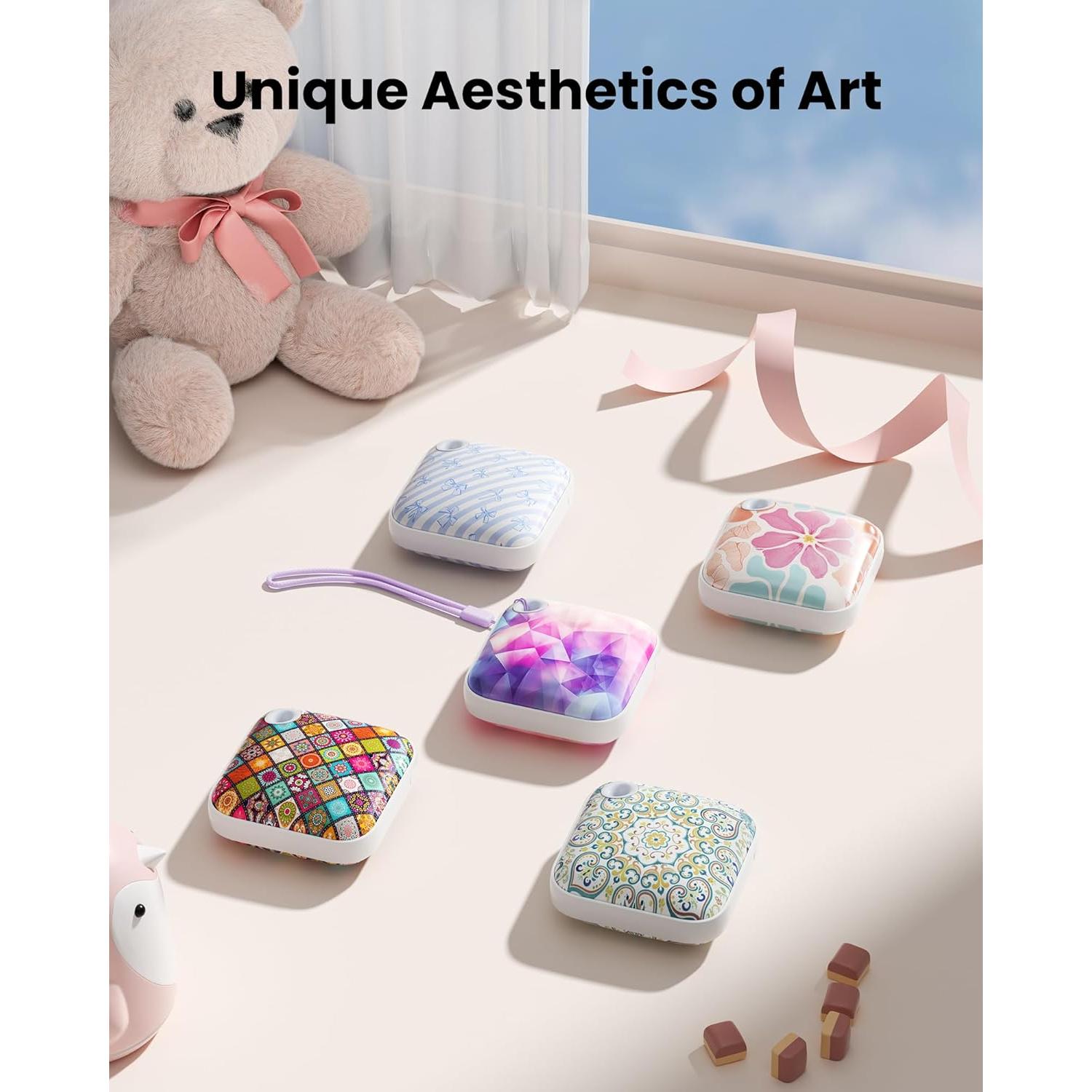 Calentador de Manos Recargable Gaiatop 4000mAh Doble Cara 3 Niveles