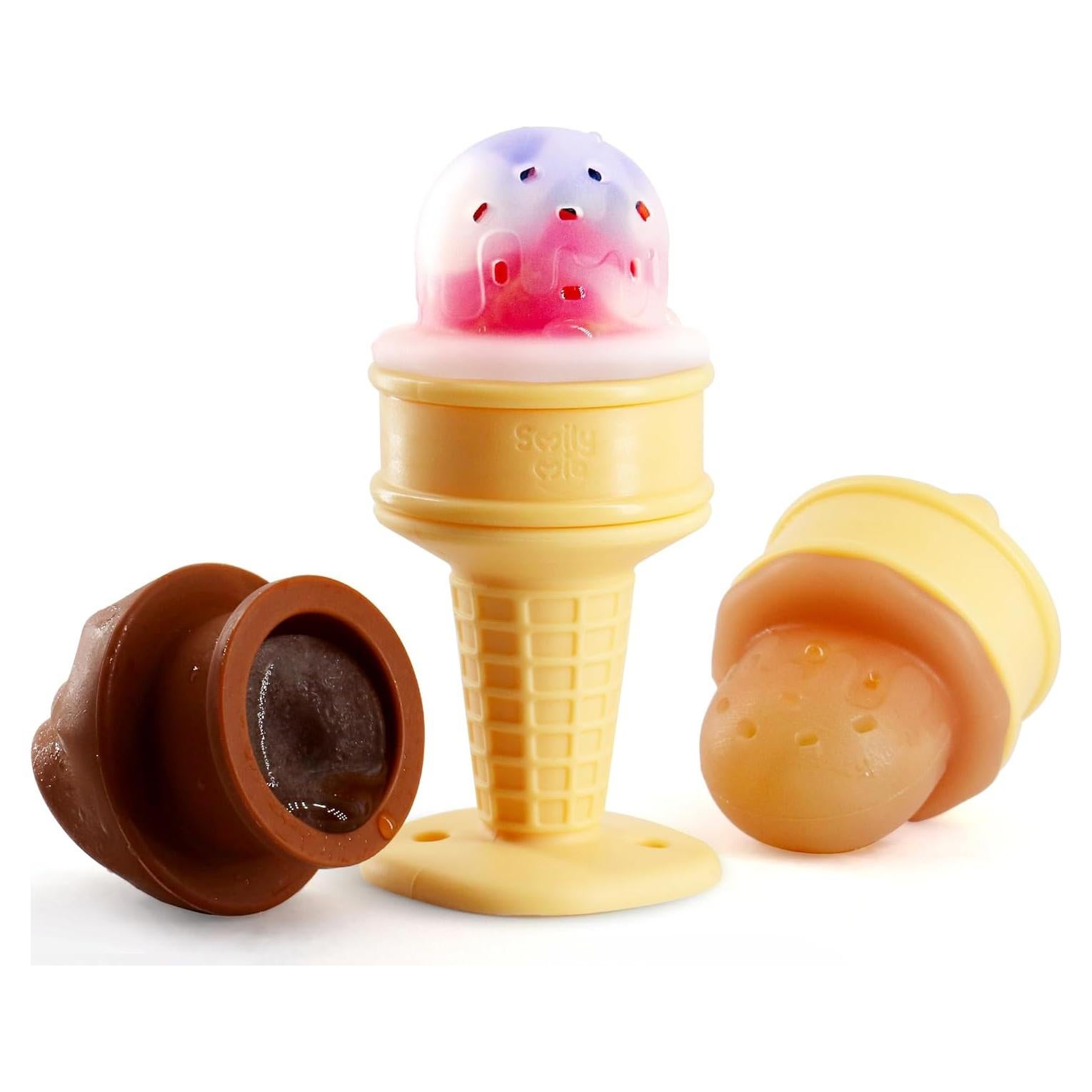 Alimentador de Frutas y Mordedor Smily Mia - Silicona BPA Free