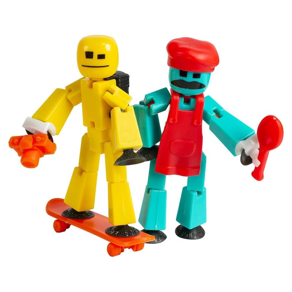 Stikbot Chef Zing Paquete B - 2 Figuras y Accesorios