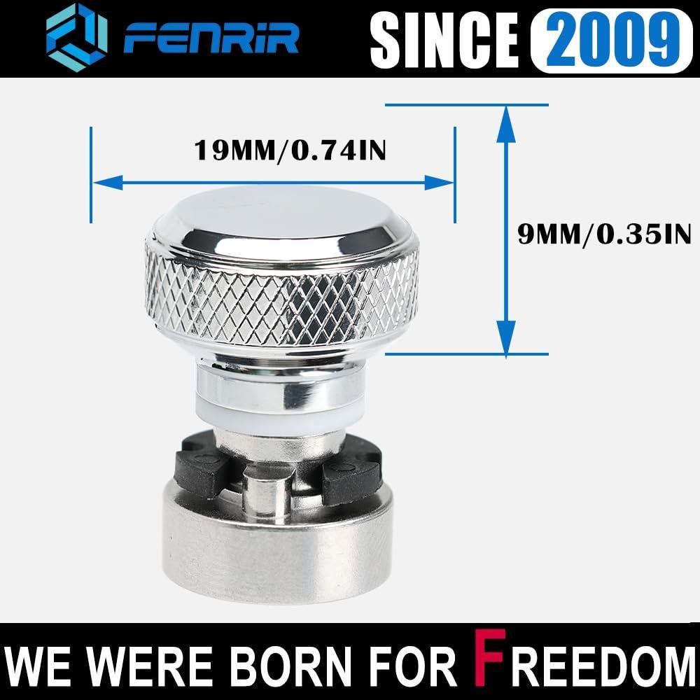 Kit Tornillo Liberación Rápida Asiento Fenrir Acero Inoxidable