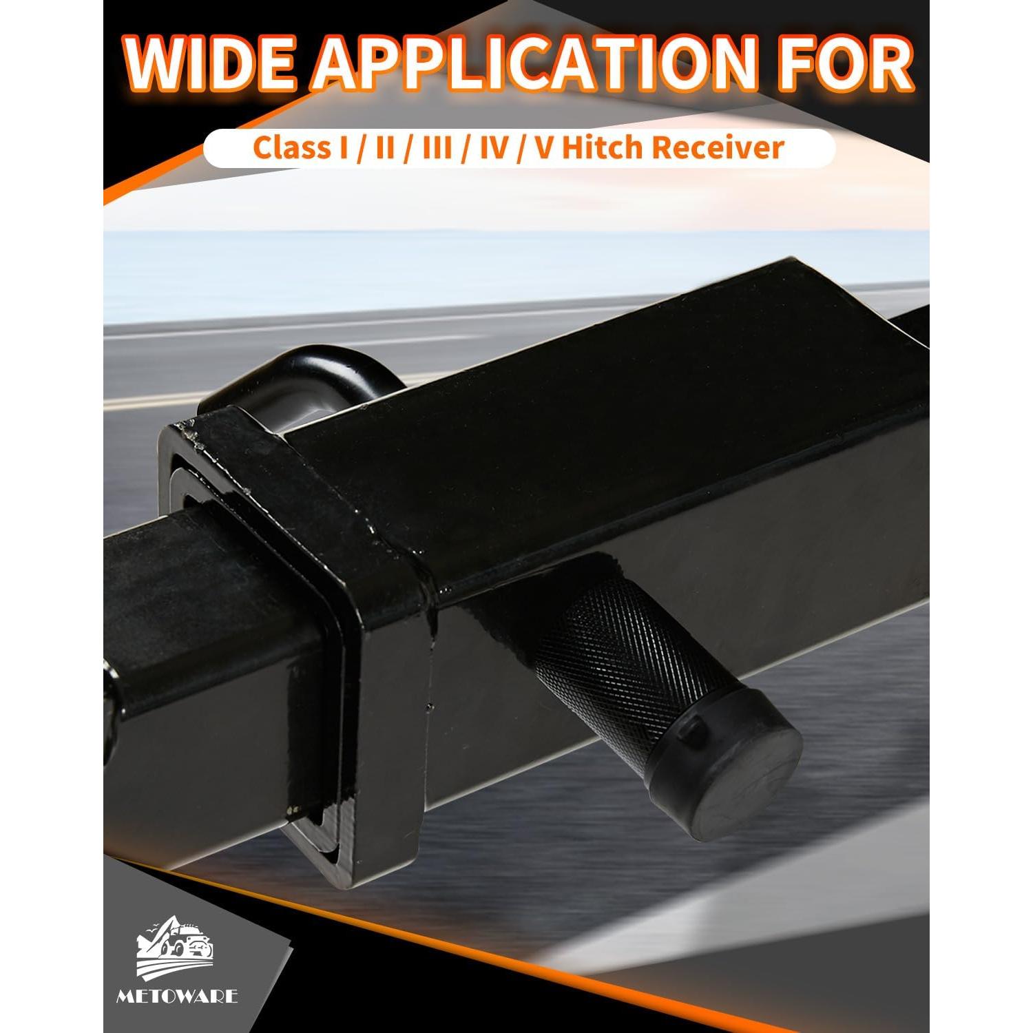 Cerradura de Enganche de Remolque METOWARE 1/2" y 5/8"