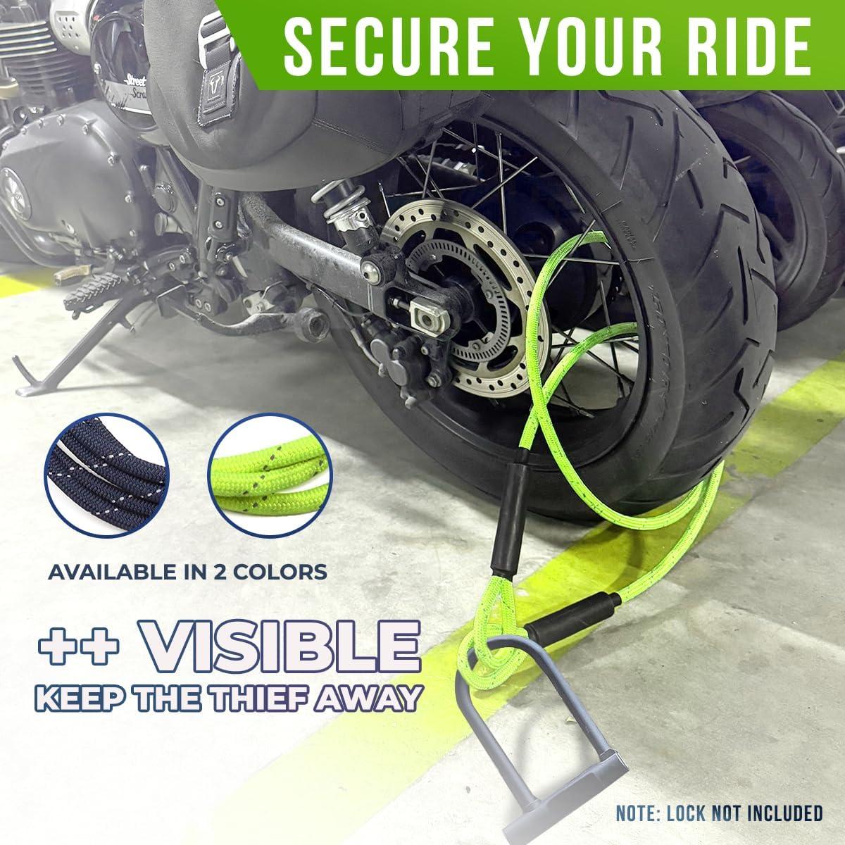 Candado de Cable de Seguridad GOLDEN COCK 7FT Acero Trenzado