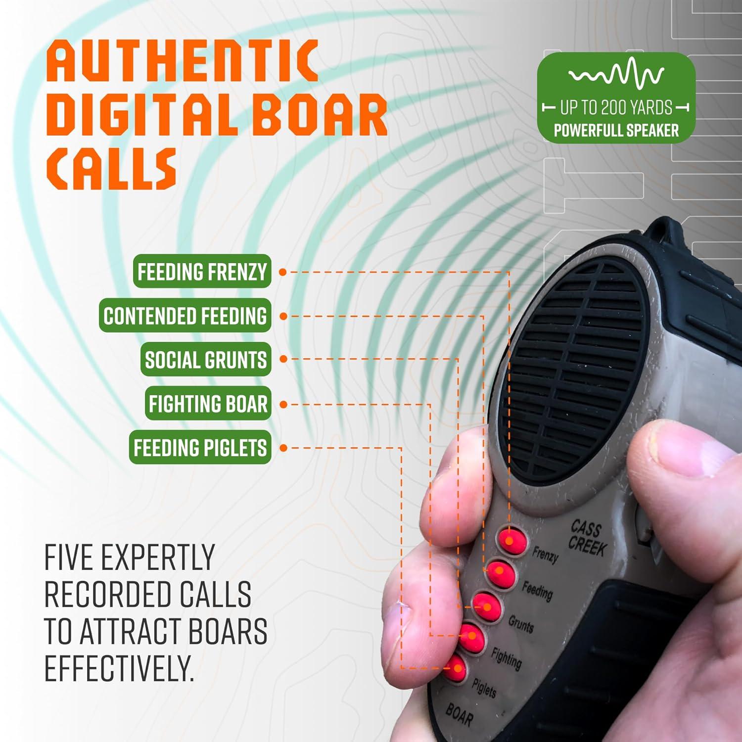 Llamada Electrónica de Jabalí Cass Creek Ergo Compacta