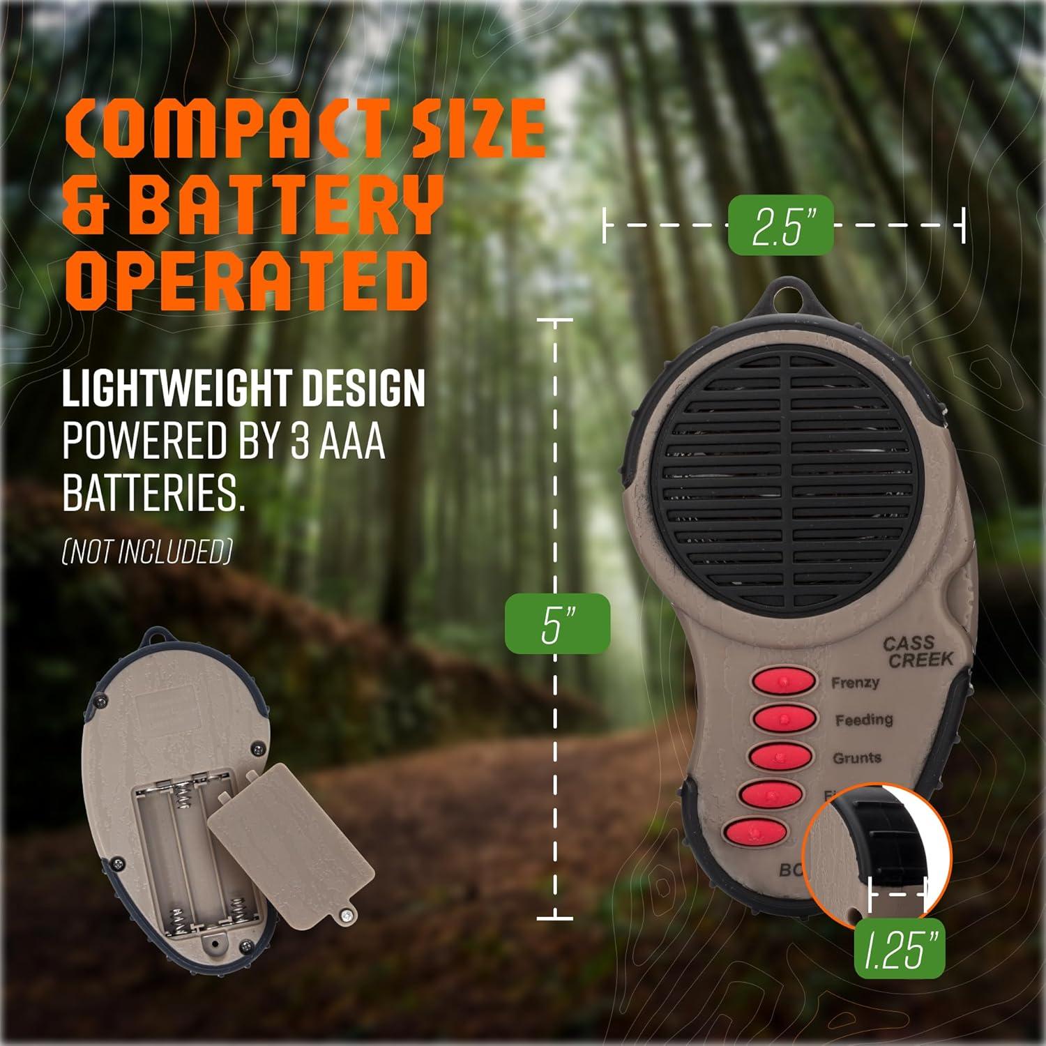 Llamada Electrónica de Jabalí Cass Creek Ergo Compacta