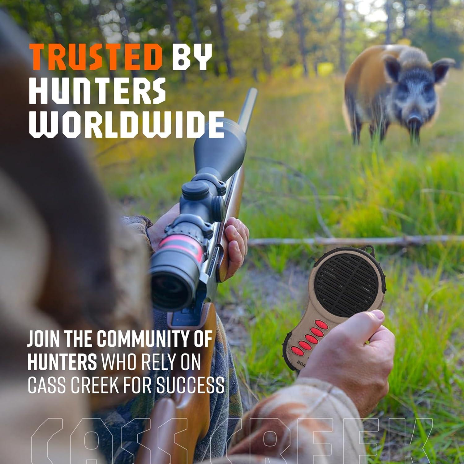 Llamada Electrónica de Jabalí Cass Creek Ergo Compacta