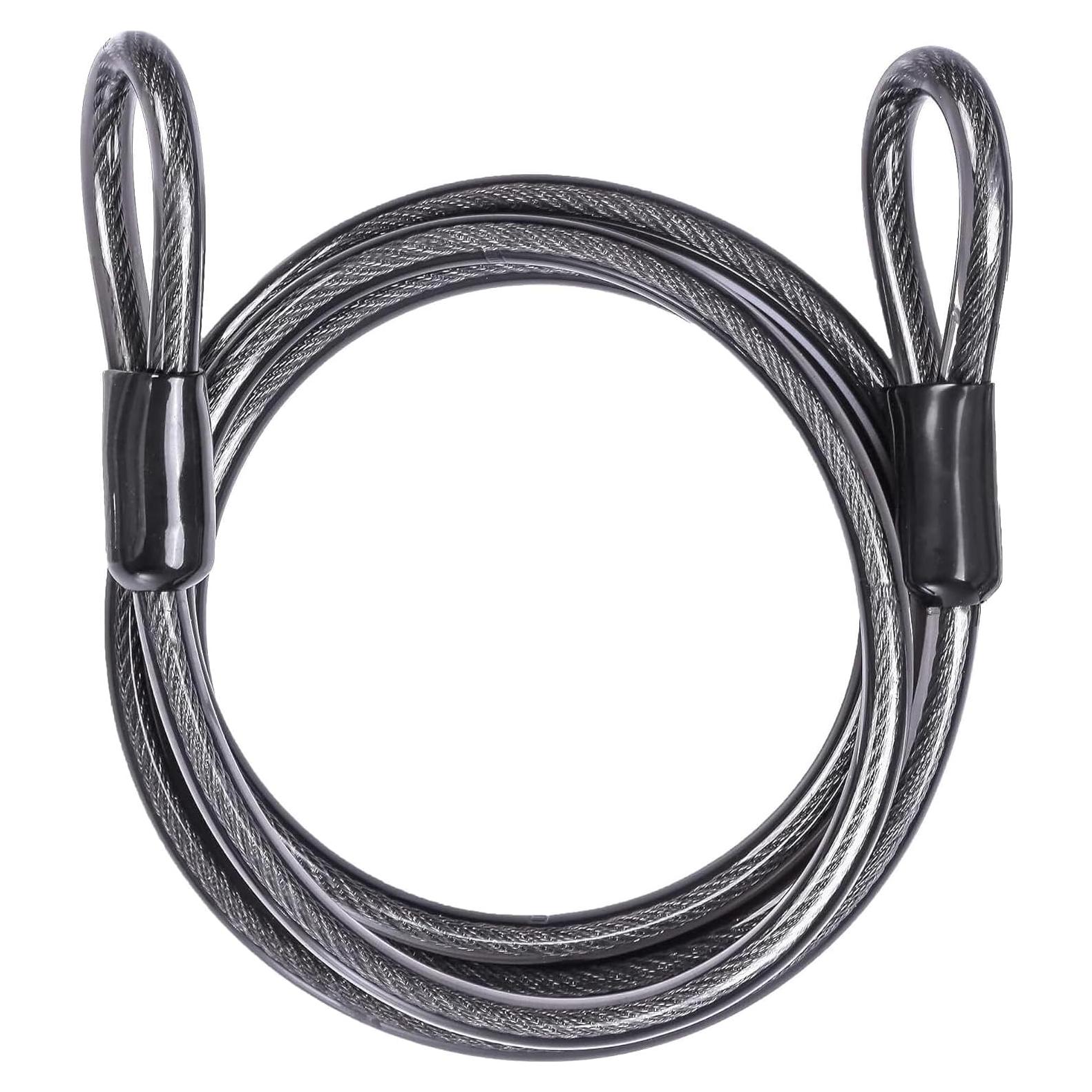Cable de Acero de Seguridad DELSWIN 12mm x 122cm con Asas