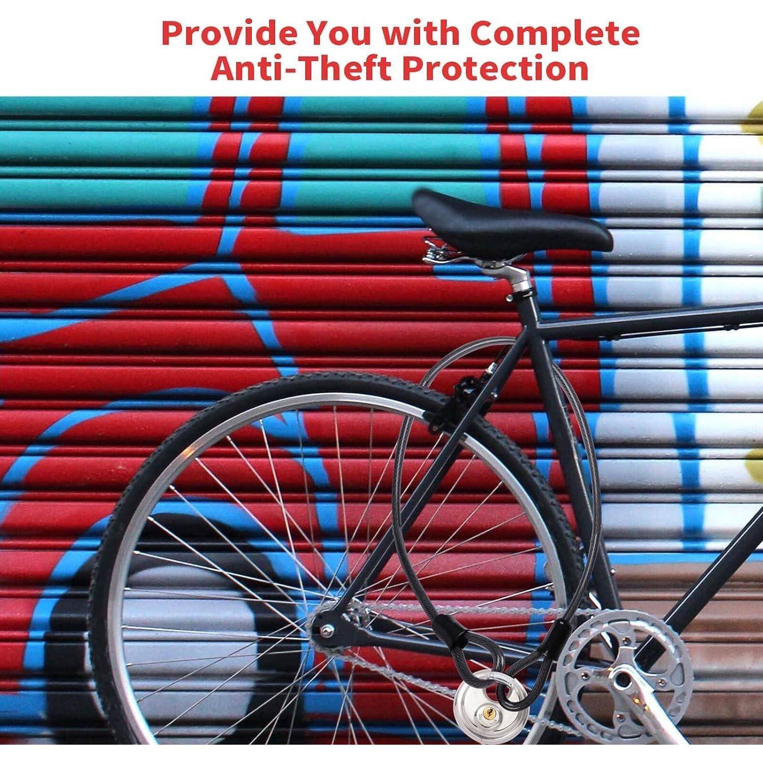 Cable de Acero de Seguridad DELSWIN 12mm x 122cm con Asas