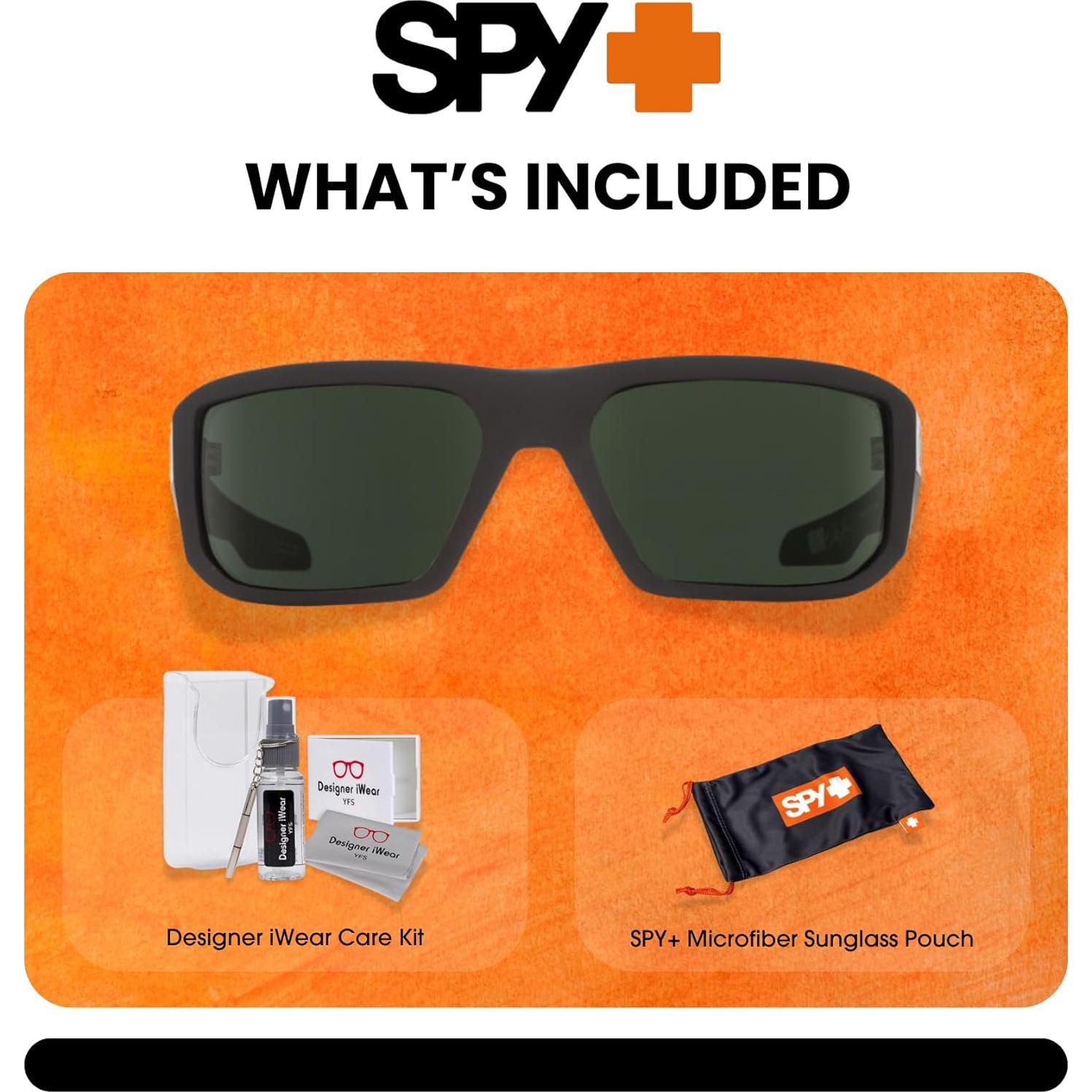 Gafas de sol rectangulares Spy Monolith Mccoy 63mm con kit