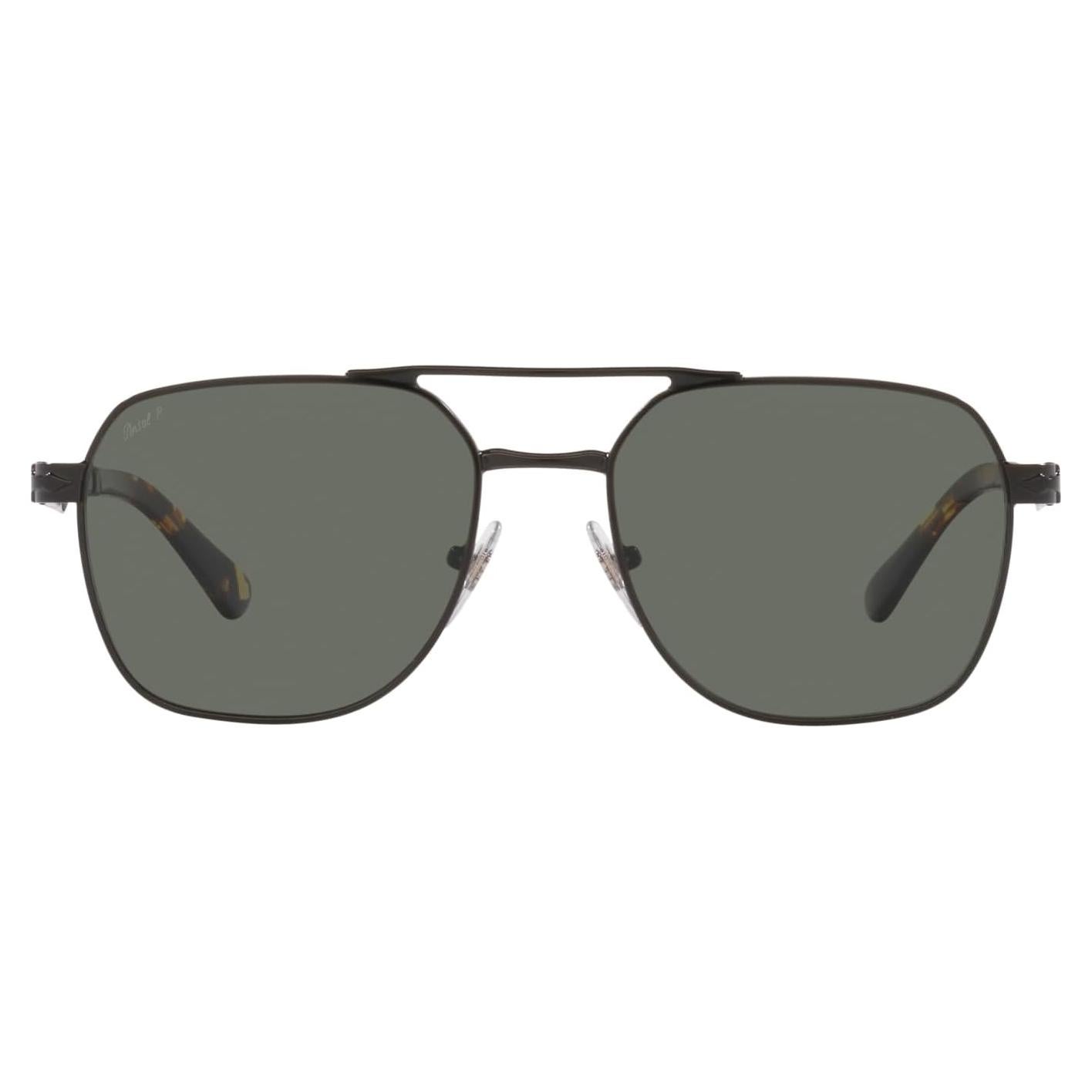 Gafas de sol Persol PO1004S Aviador Negro Verde Polarizado