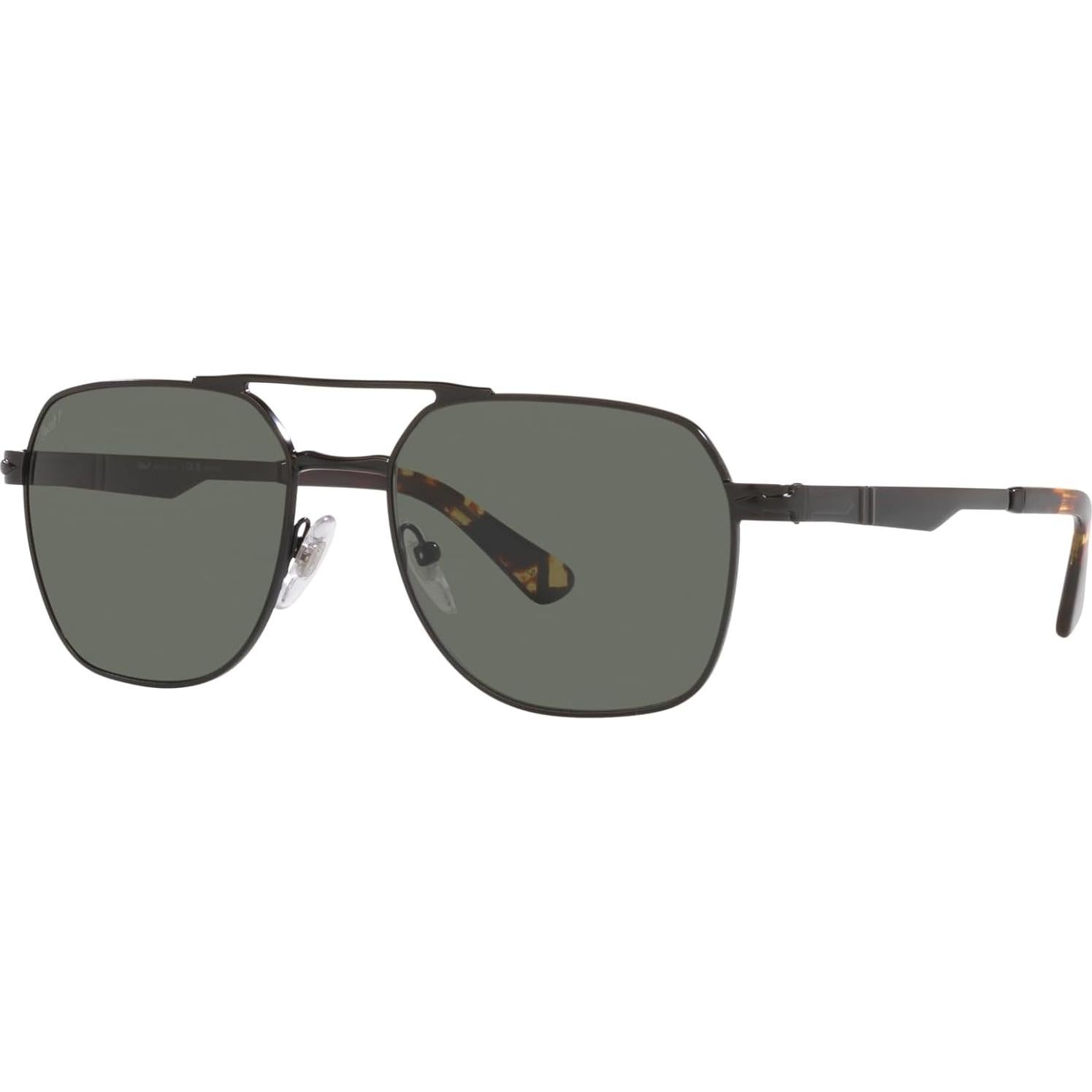 Gafas de sol Persol PO1004S Aviador Negro Verde Polarizado
