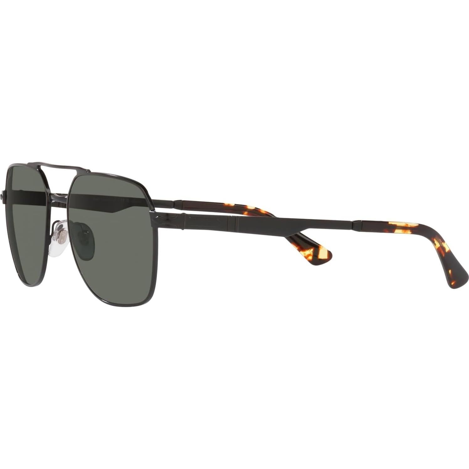 Gafas de sol Persol PO1004S Aviador Negro Verde Polarizado