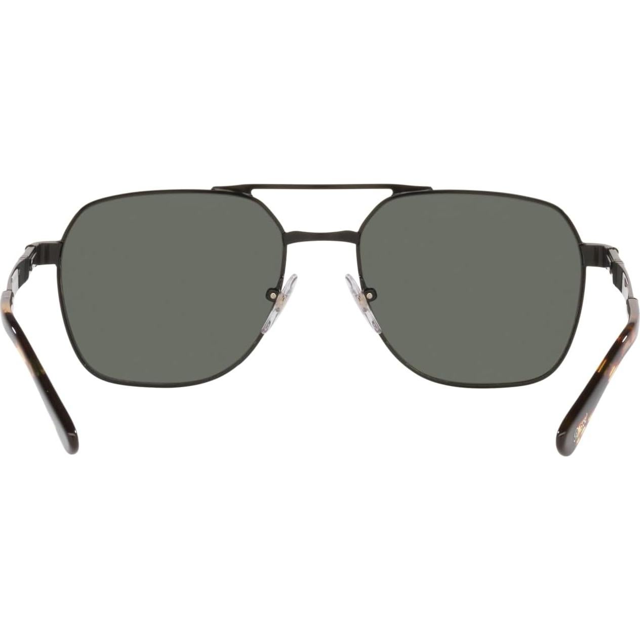 Gafas de sol Persol PO1004S Aviador Negro Verde Polarizado