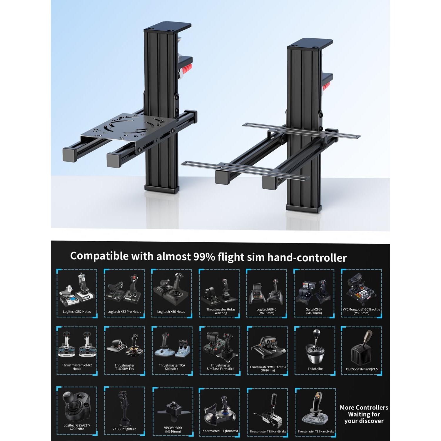 Soporte de Escritorio para Simulador de Vuelo VTUIFBT Estándar