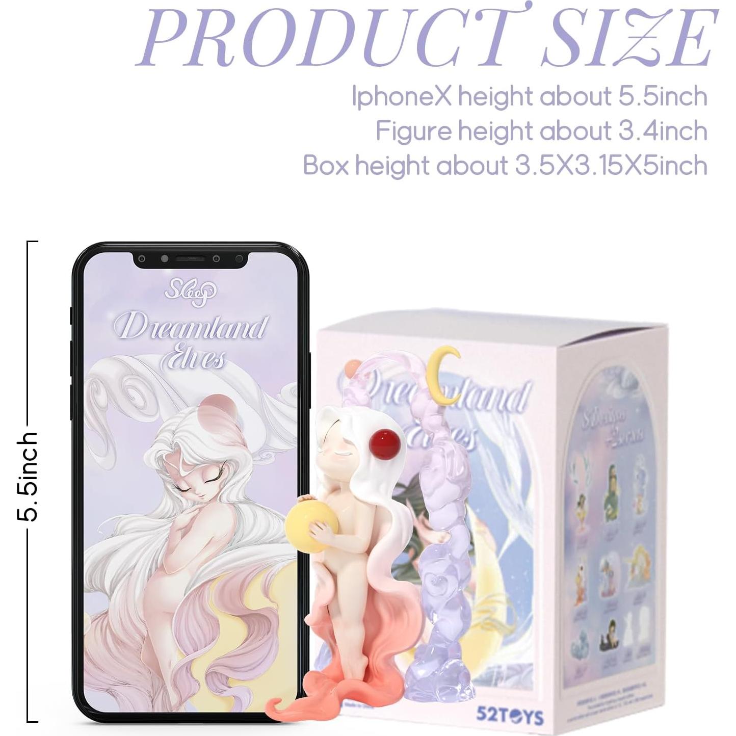 Juguete Coleccionable 52TOYS Candybox Sueño Elfos 8-24cm