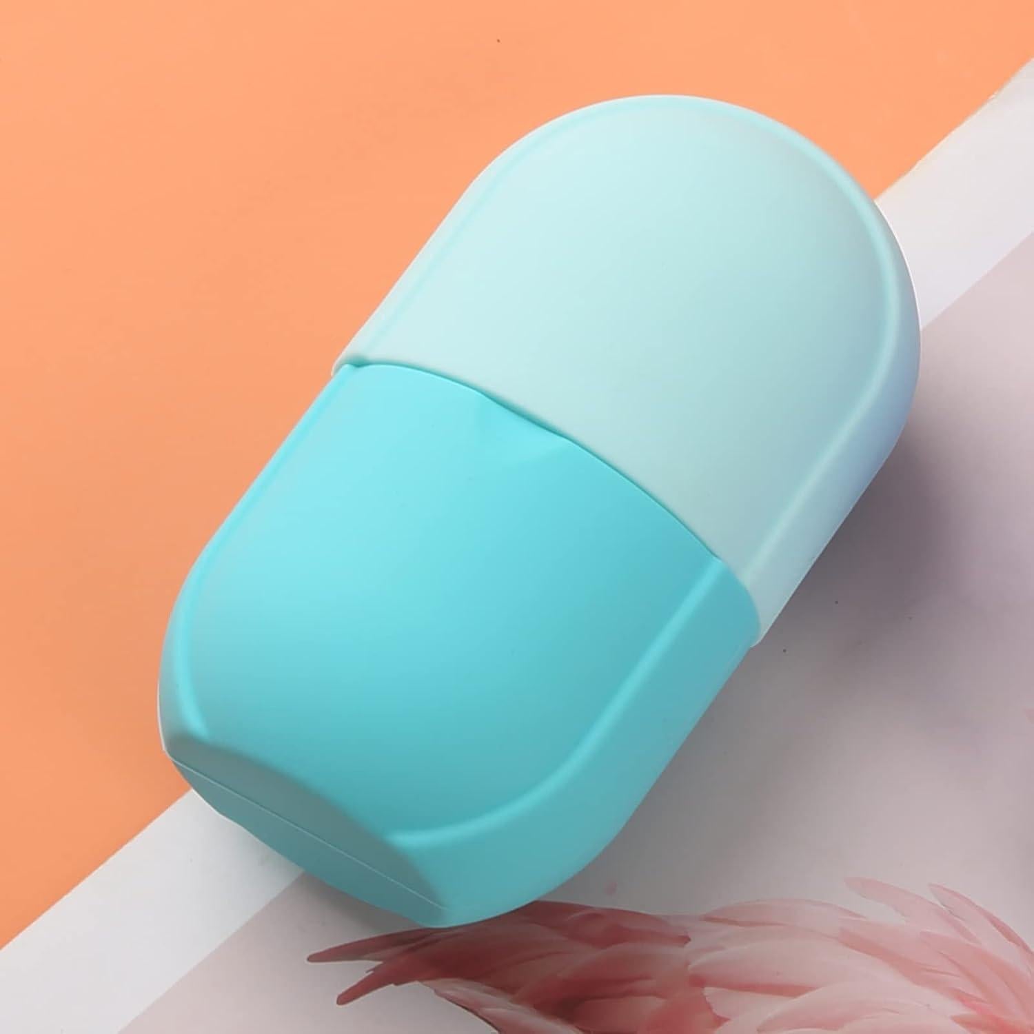 Rodillo de Hielo Facial Chefensty Ovalado Azul - Cuidado Piel