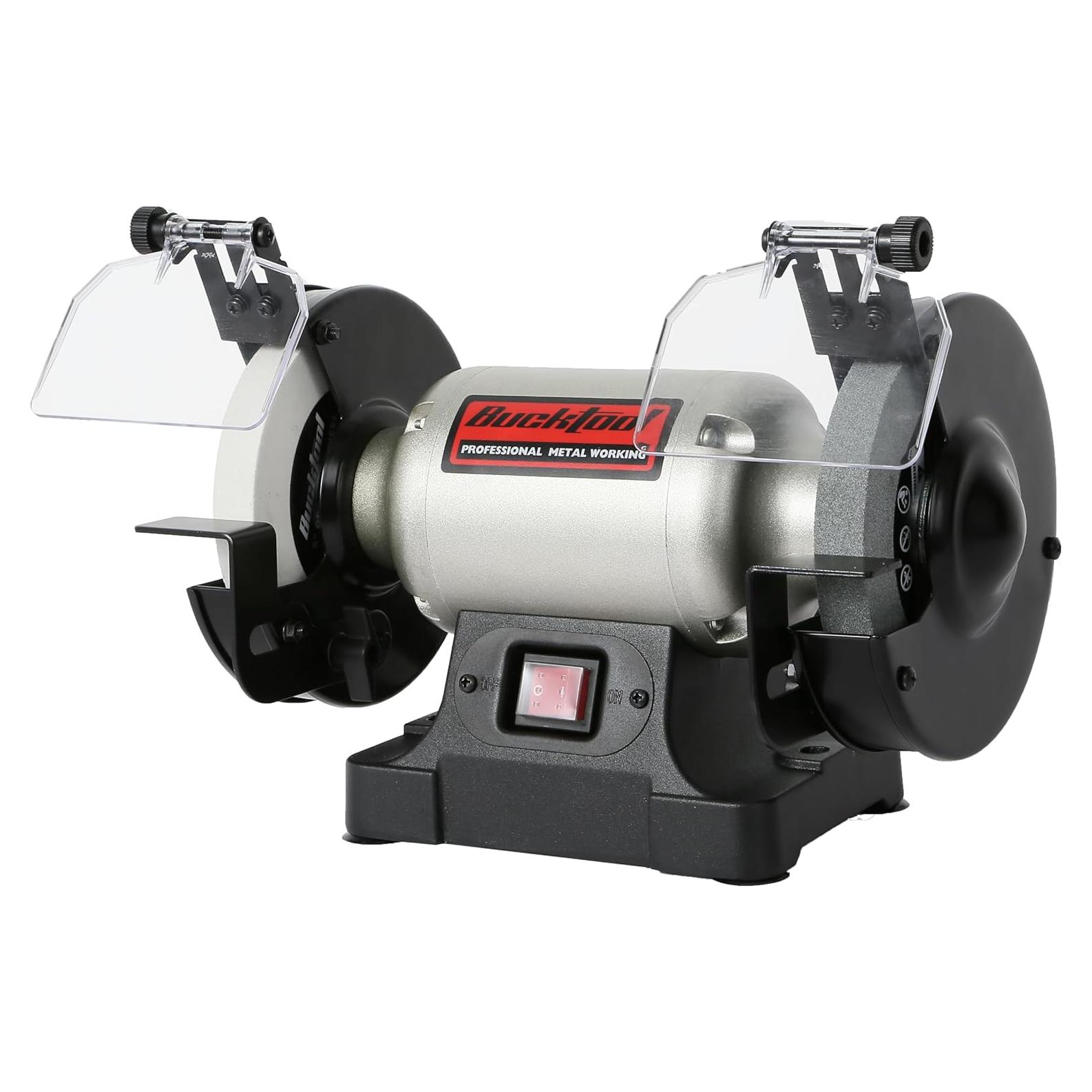 Esmeril de Banco BUCKTOOL 6" Baja Velocidad 1/3HP TLG-150S