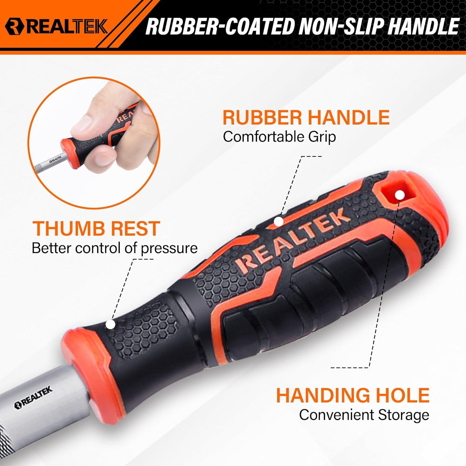 Juego de Archivos de Metal REALTEK 3 Piezas 30.48 cm