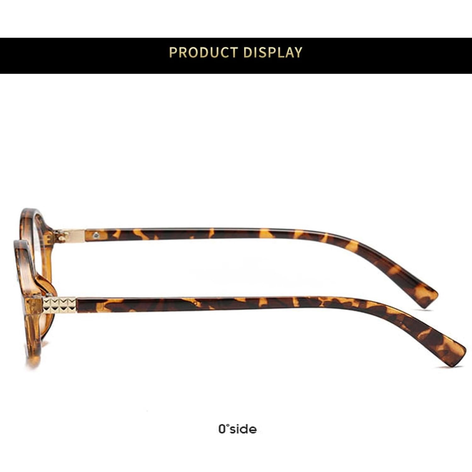 Gafas Awdchny Bloqueo Luz Azul UV400 Retro Ovaladas