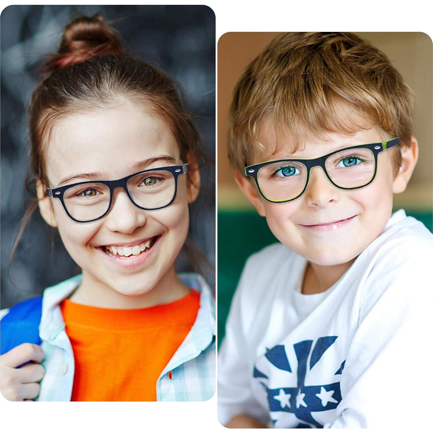 Gafas bloqueadoras de luz azul ALWAYSUV para niños 3-12 años