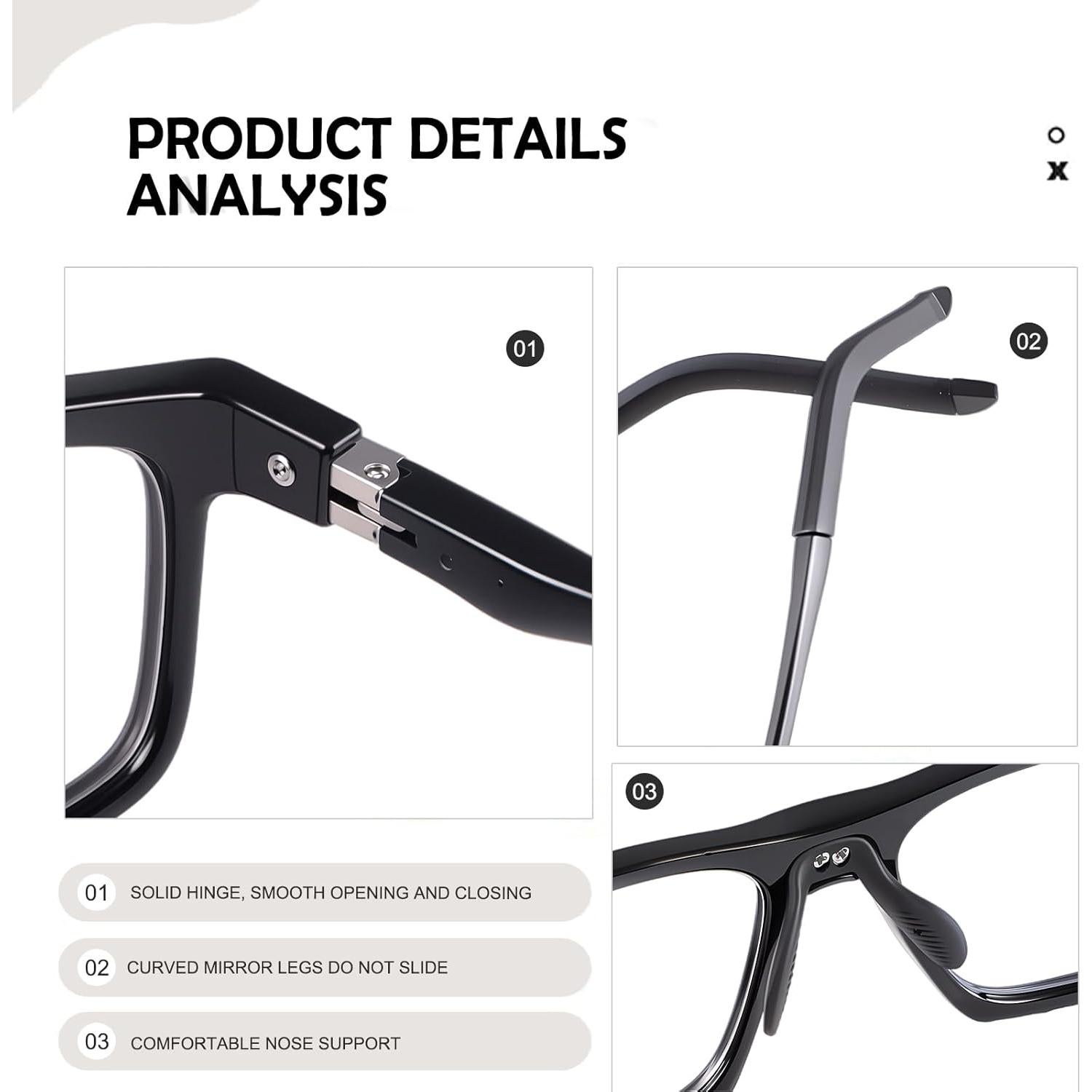 Gafas fotocromáticas PEEPAI anti-luz azul 54mm unisex