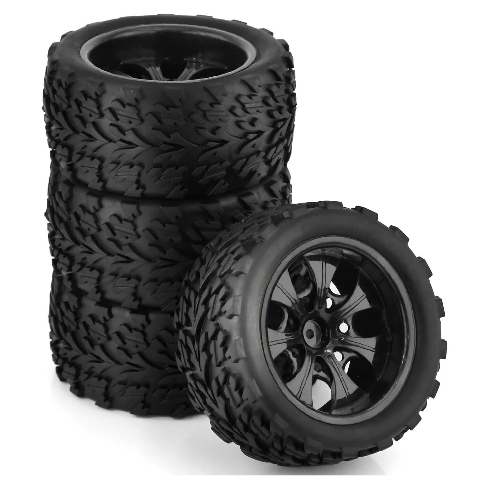 Neumáticos RC 1:10 Chanmoo para Camión Monstruo 4PCS