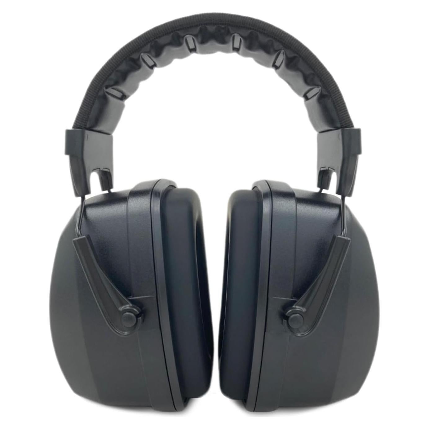 Protectores Auditivos HCMSafety NRR 30dB, Negro, Alta Reducción Ruido