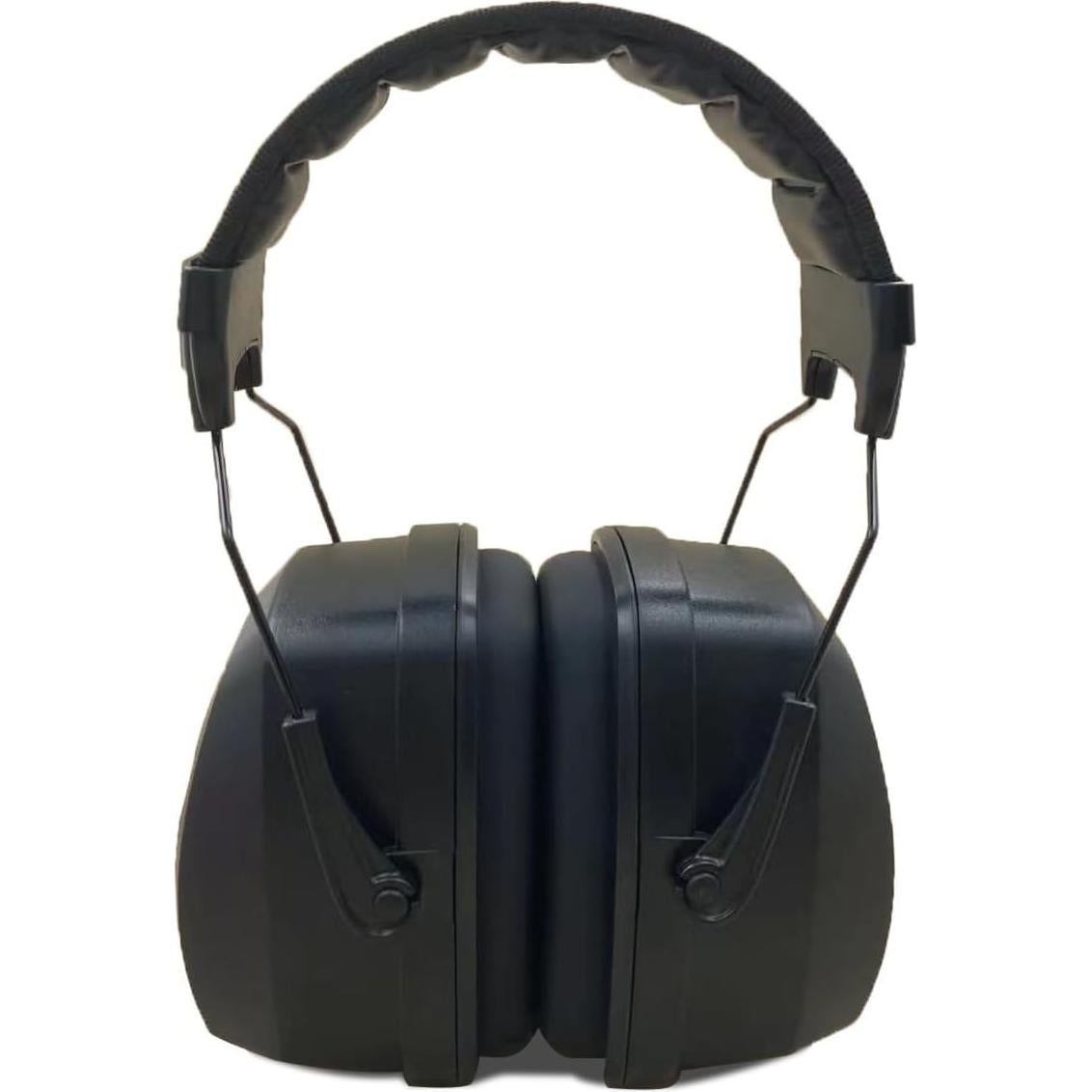 Protectores Auditivos HCMSafety NRR 30dB, Negro, Alta Reducción Ruido