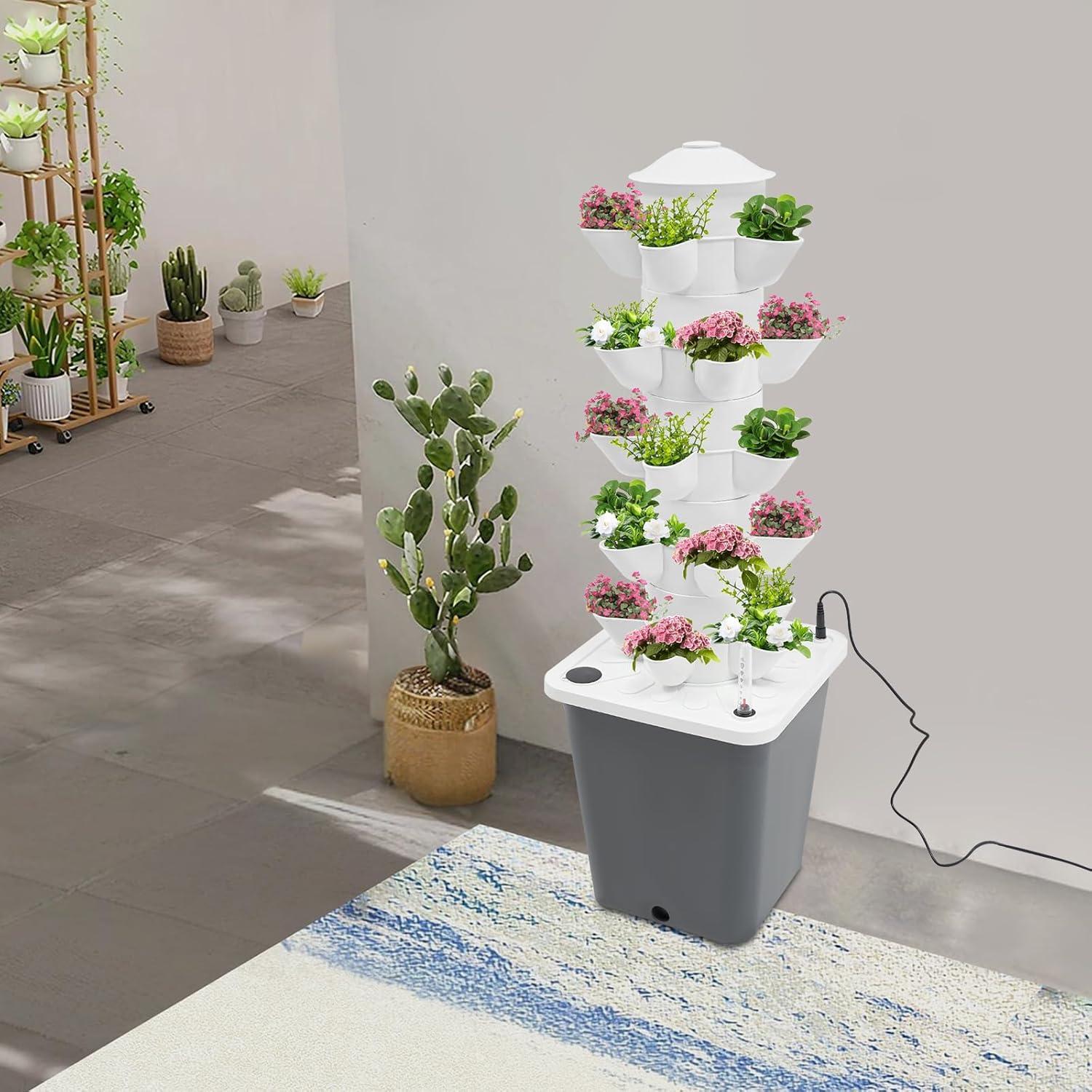 Sistema Hidropónico JooWing 25 Cápsulas Jardín Vertical 12V