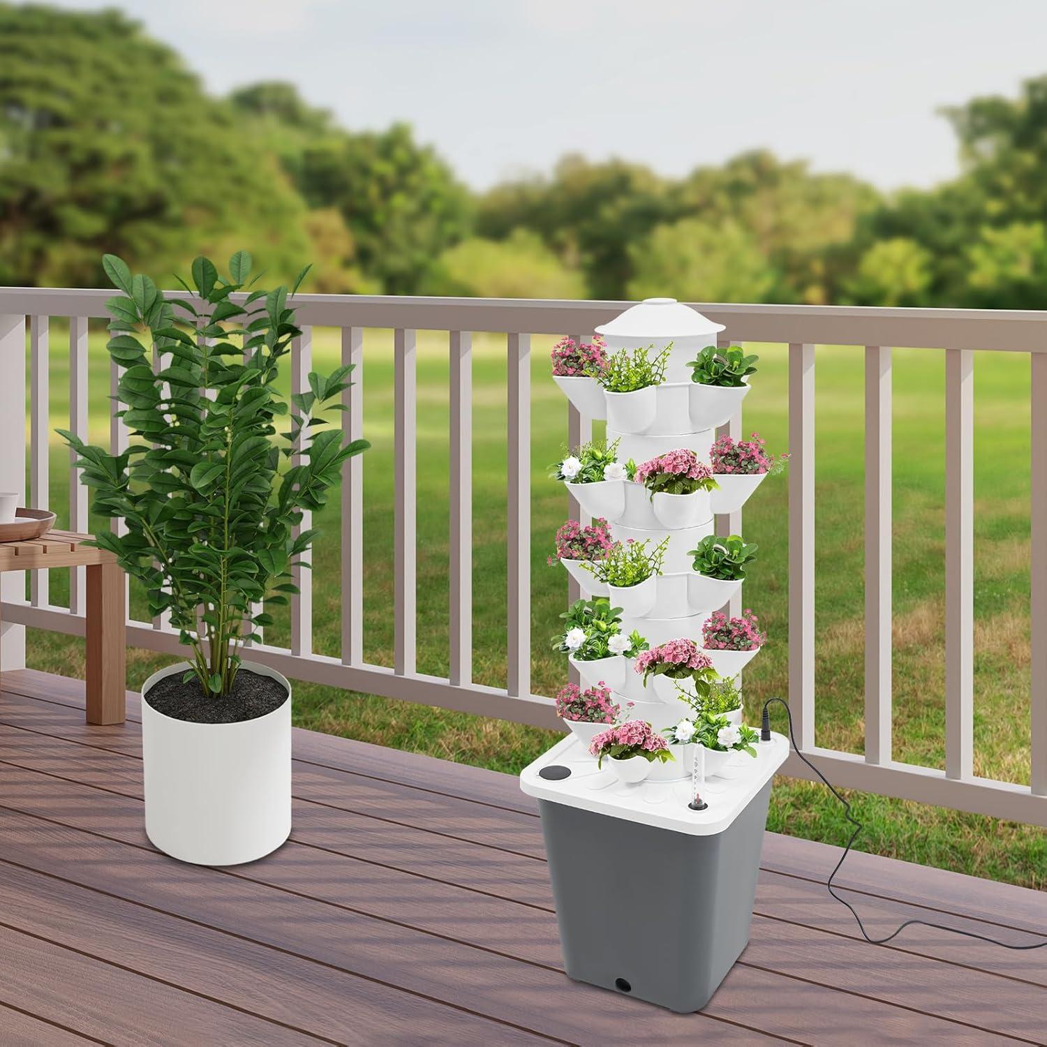 Sistema Hidropónico JooWing 25 Cápsulas Jardín Vertical 12V