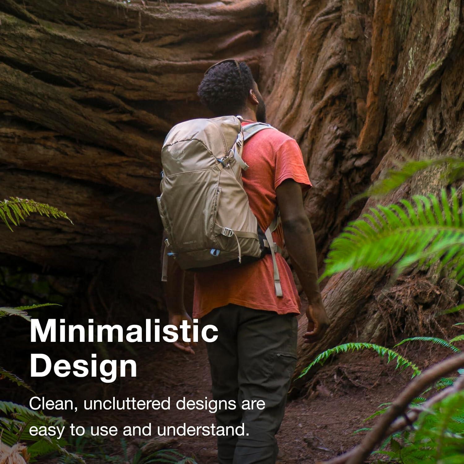 Mochila de senderismo Osprey Hikelite 26L Unisex Negra