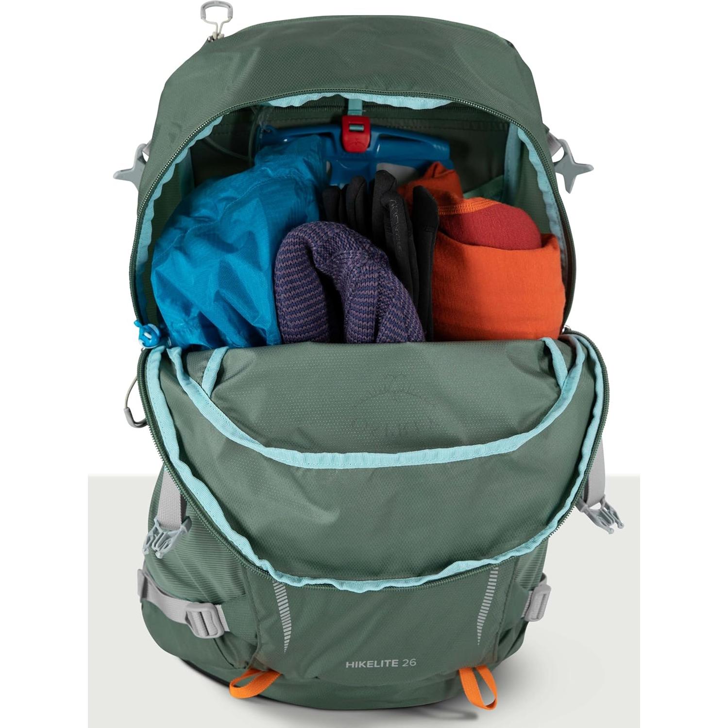 Mochila de senderismo Osprey Hikelite 26L Unisex Negra