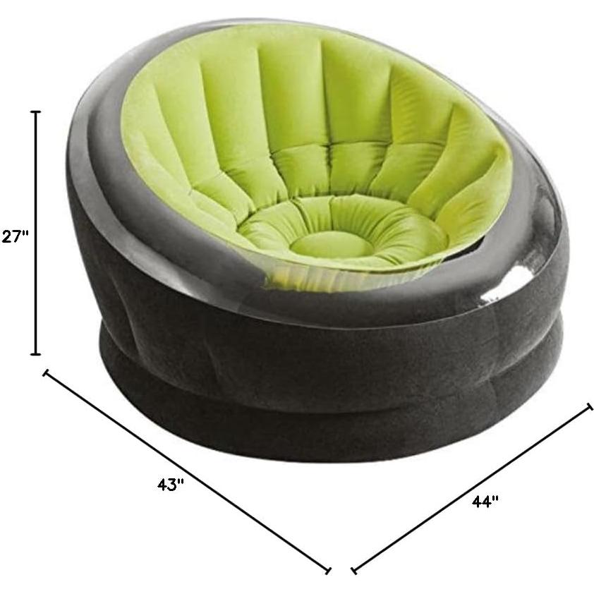 Silla Inflable INTEX 68582EP Aterciopelada Multicolor