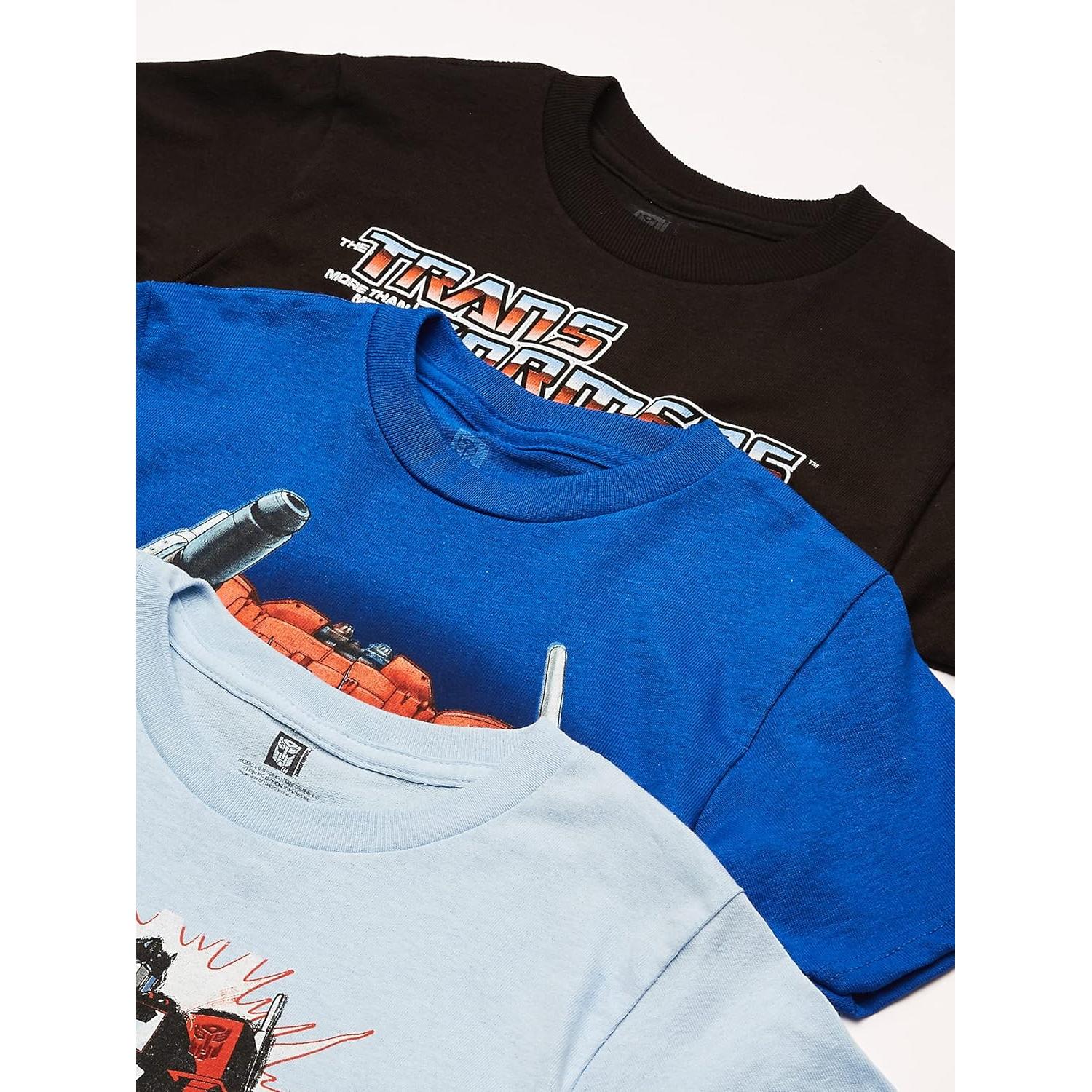 Camisetas para Niños Transformers 3-Pack Licencia Oficial