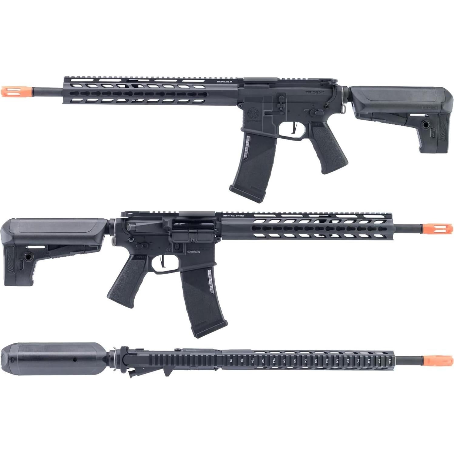 Rifle de Airsoft AEG Krytac Trident MKII SPR 2.67kg Negro
