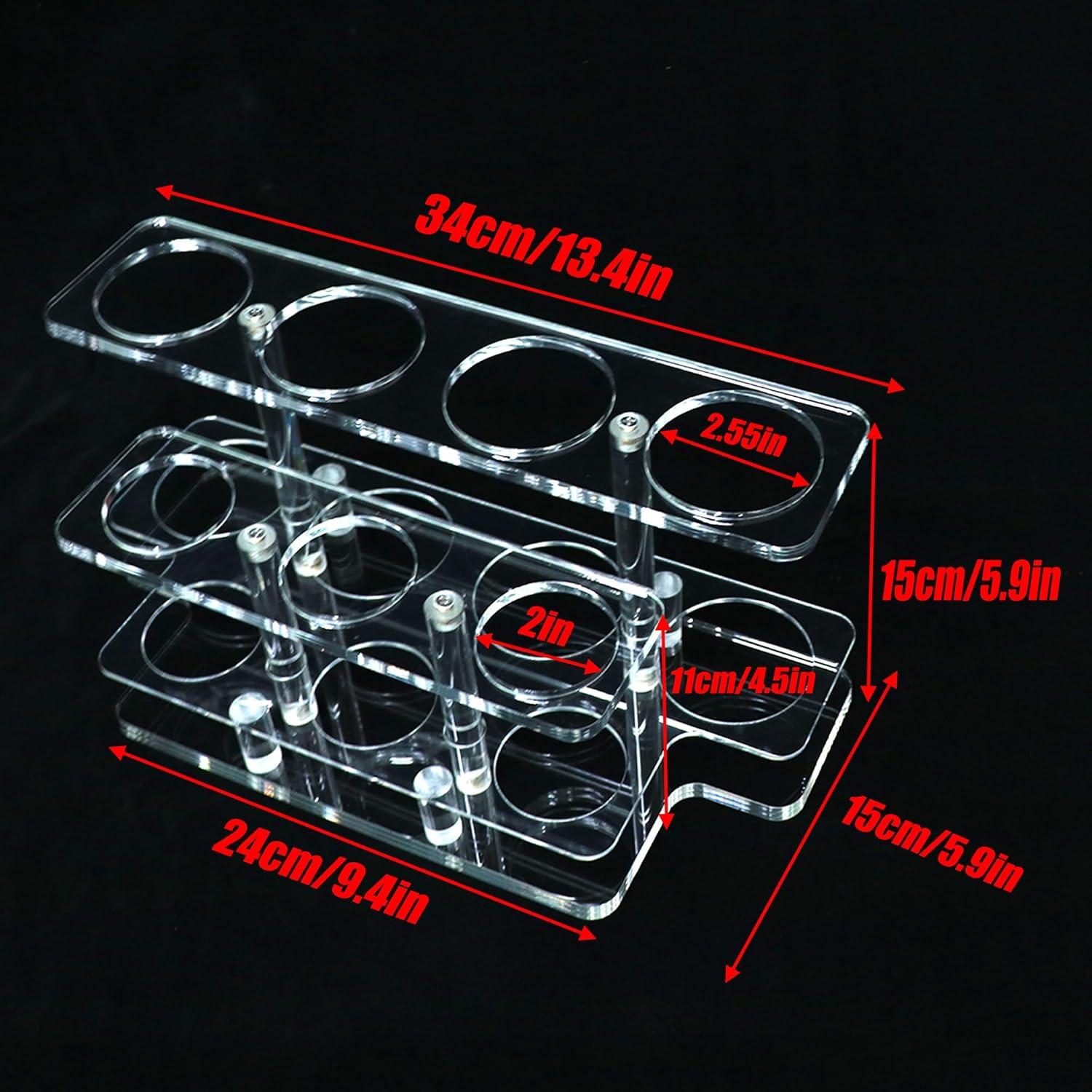 Soporte de Exhibición de Sables de Luz Acrílico ERMMZHZW 7 Sables