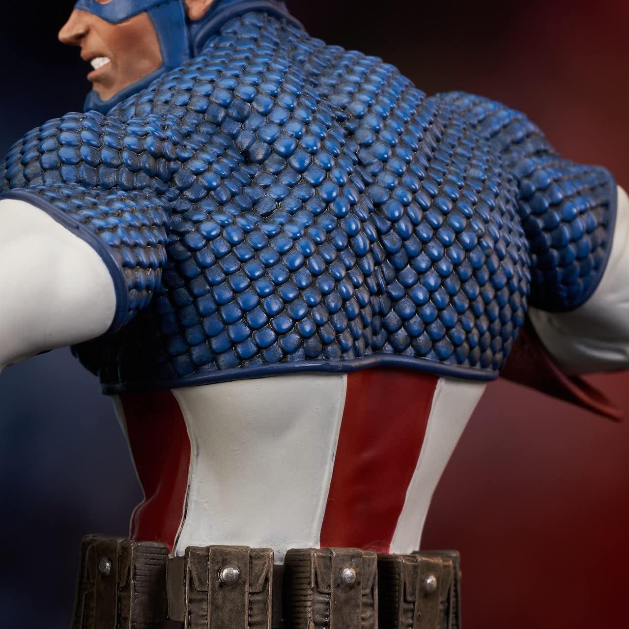 Bust de resina Captain America Diamond Select 15.24 cm