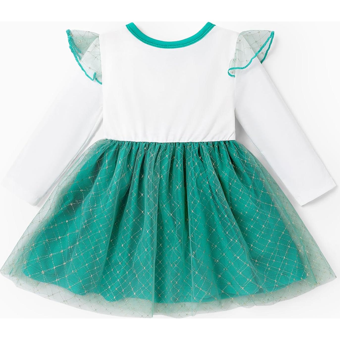 Vestido de Princesa Disney Ariel para Niñas 6-9 Meses