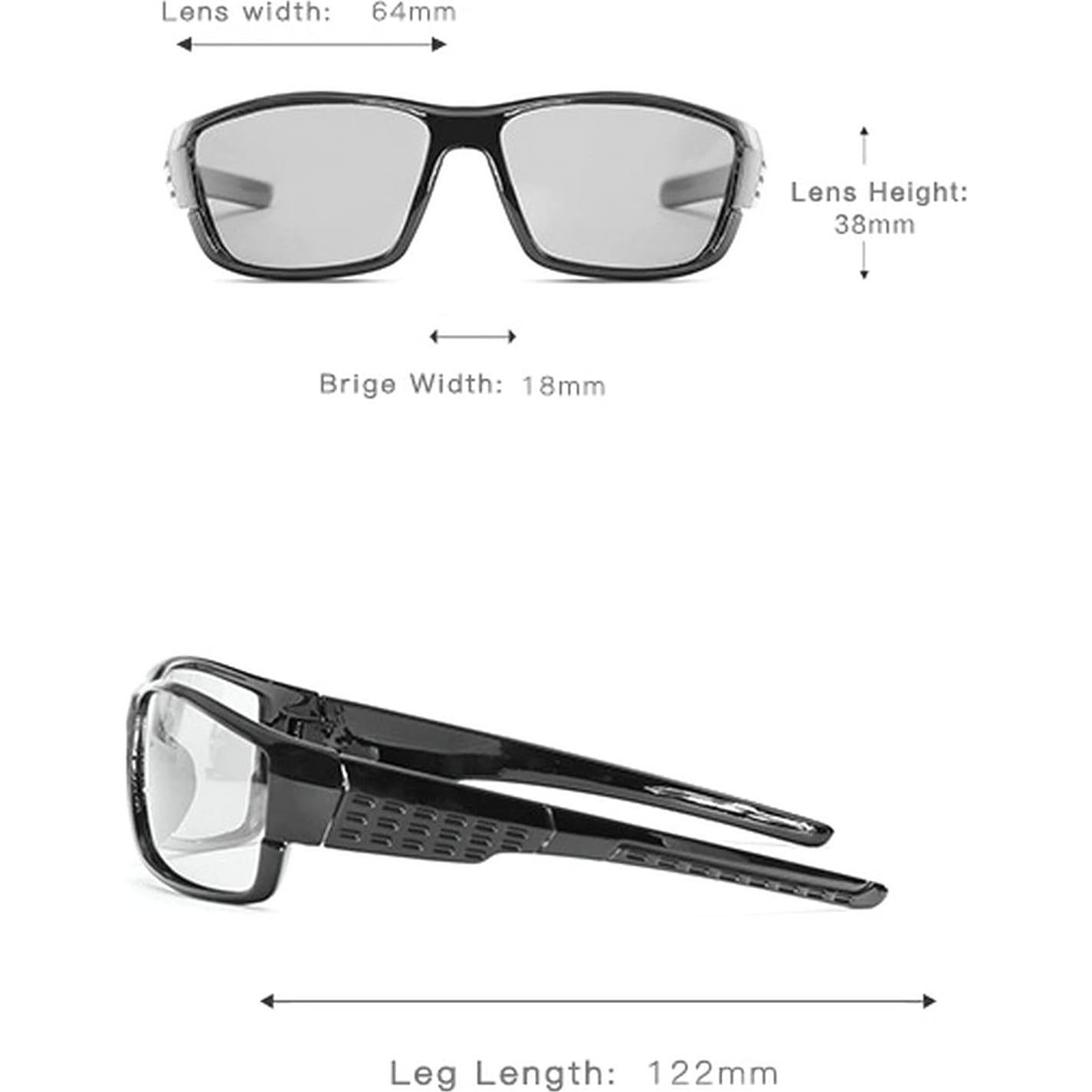 Gafas de lectura bifocales fotoquímicas Unisex 2.75x UV