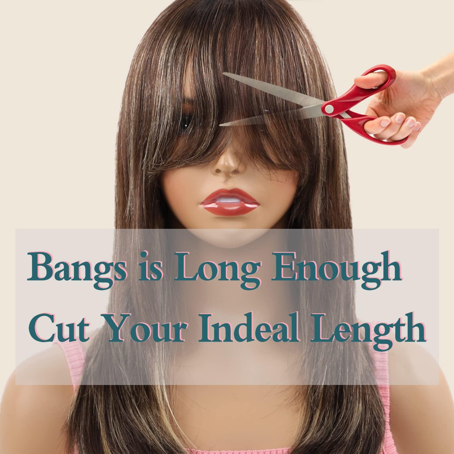 Peluca Rizada Larga Marrón Ombre NATAGHAIR 100% Cabello Humano